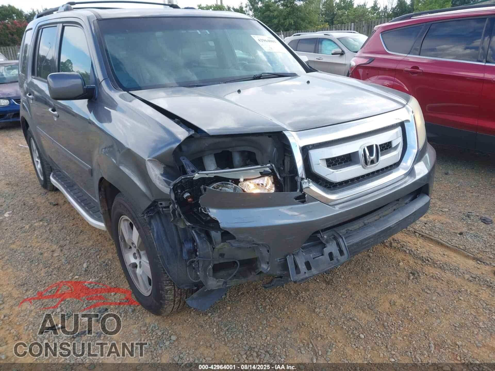 HONDA PILOT 2011 - 5FNYF4H50BB009889