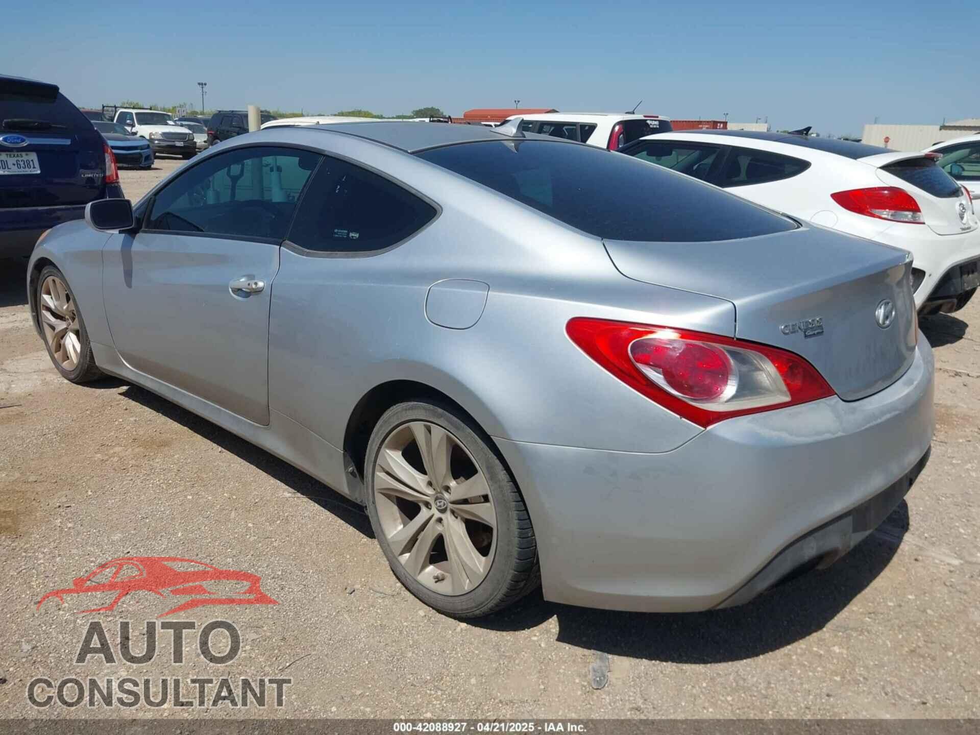 HYUNDAI GENESIS 2012 - KMHHT6KD1CU077921