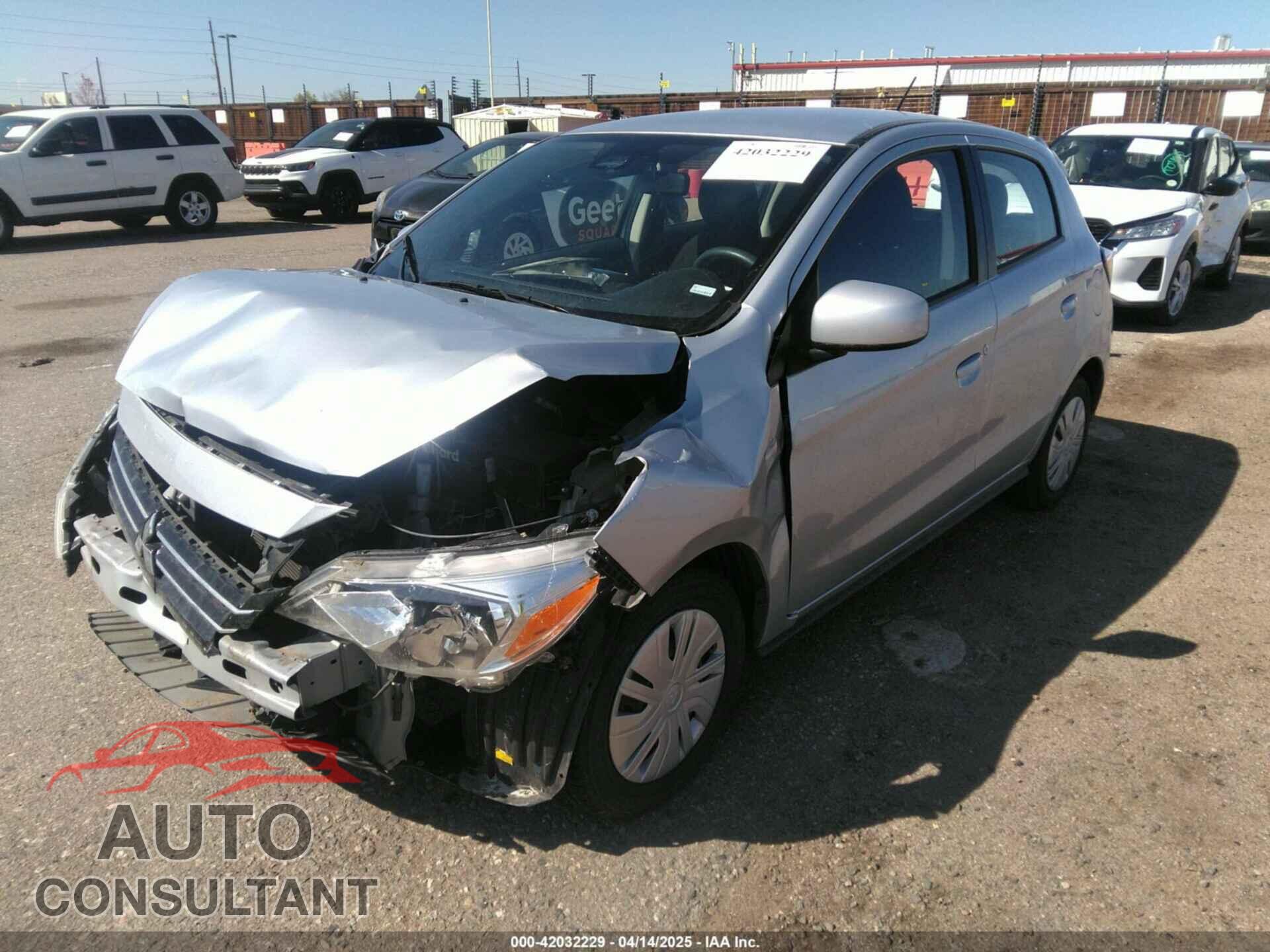 MITSUBISHI MIRAGE 2021 - ML32AUHJ6MH014330