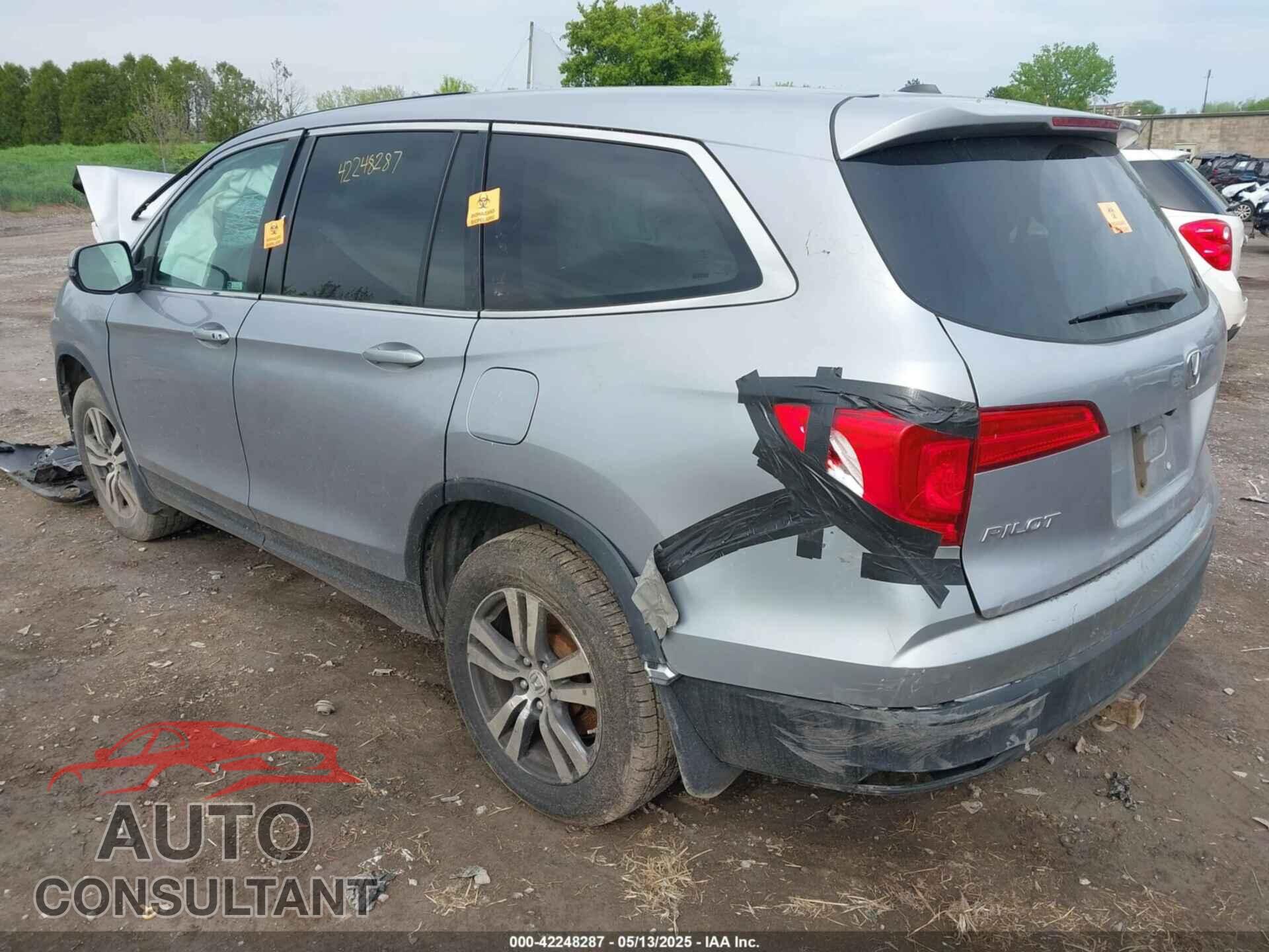 HONDA PILOT 2018 - 5FNYF6H36JB031453