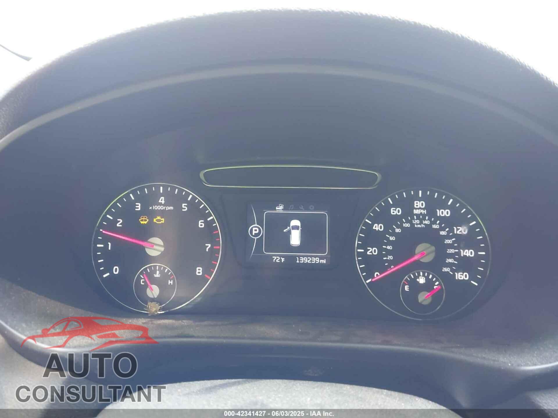 KIA SORENTO 2017 - 5XYPHDA16HG246613