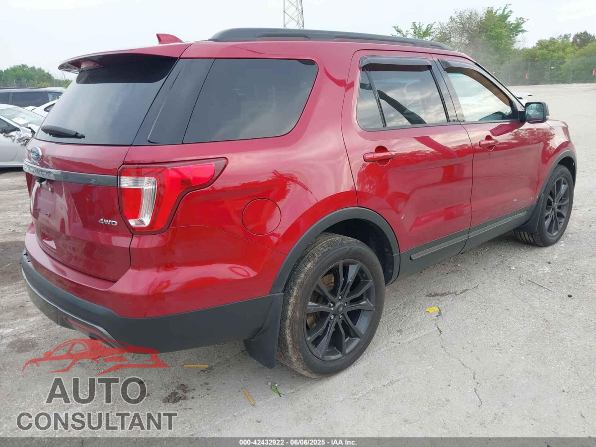 FORD EXPLORER 2017 - 1FM5K8D87HGD45832