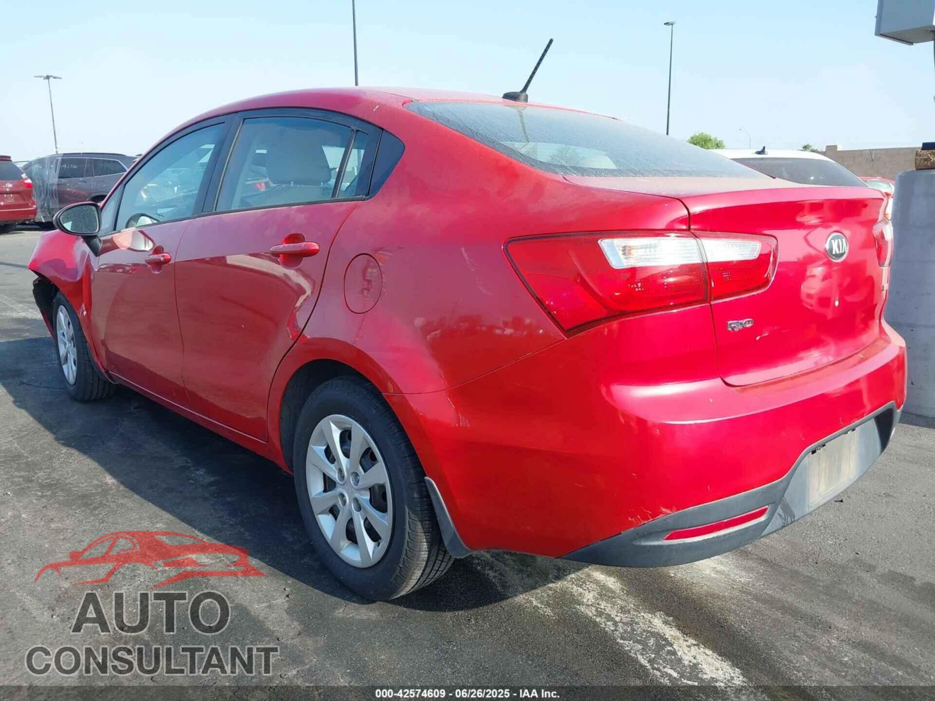 KIA RIO 2013 - KNADM4A32D6211934