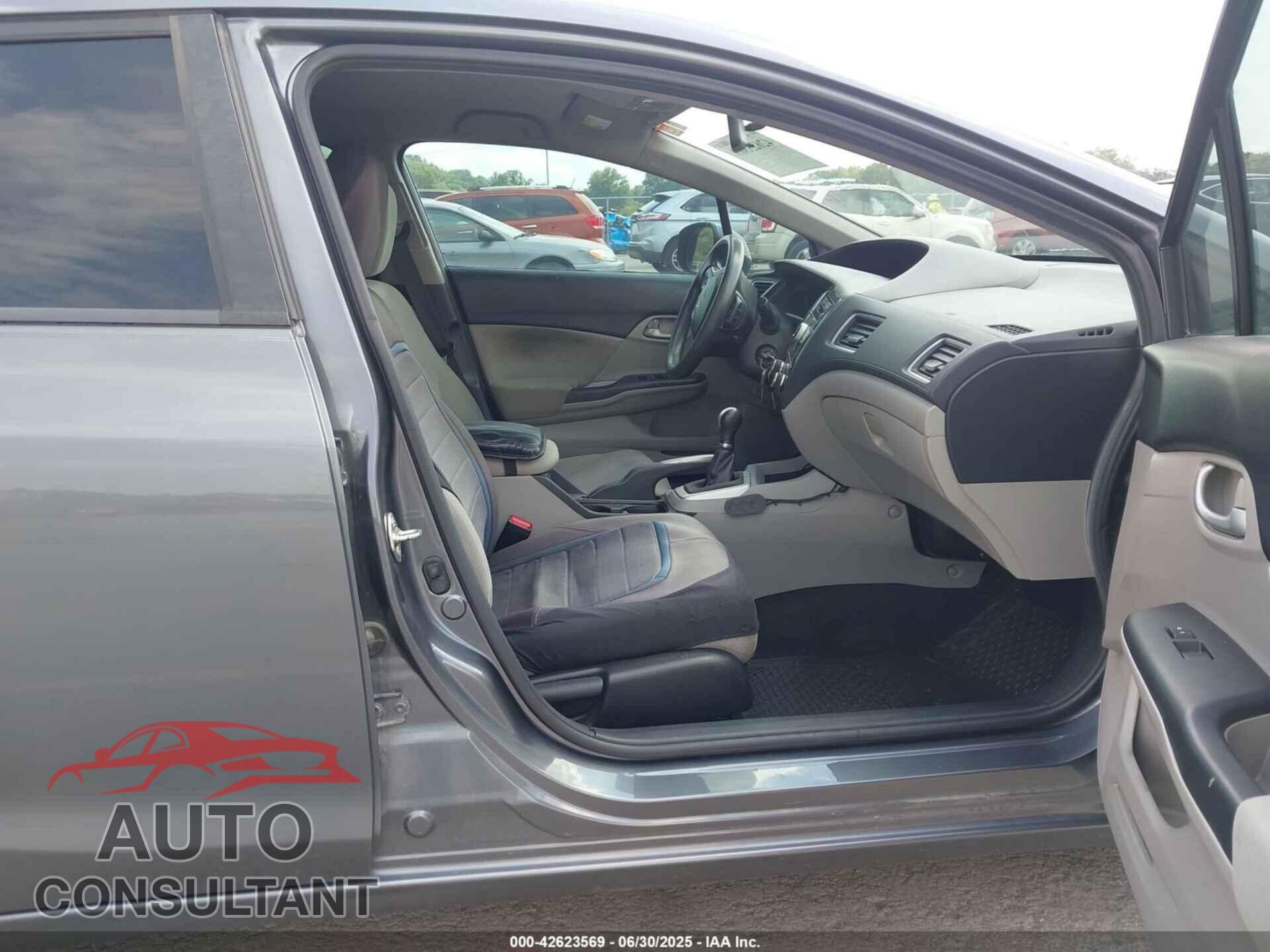 HONDA CIVIC 2013 - 19XFB2E5XDE077671