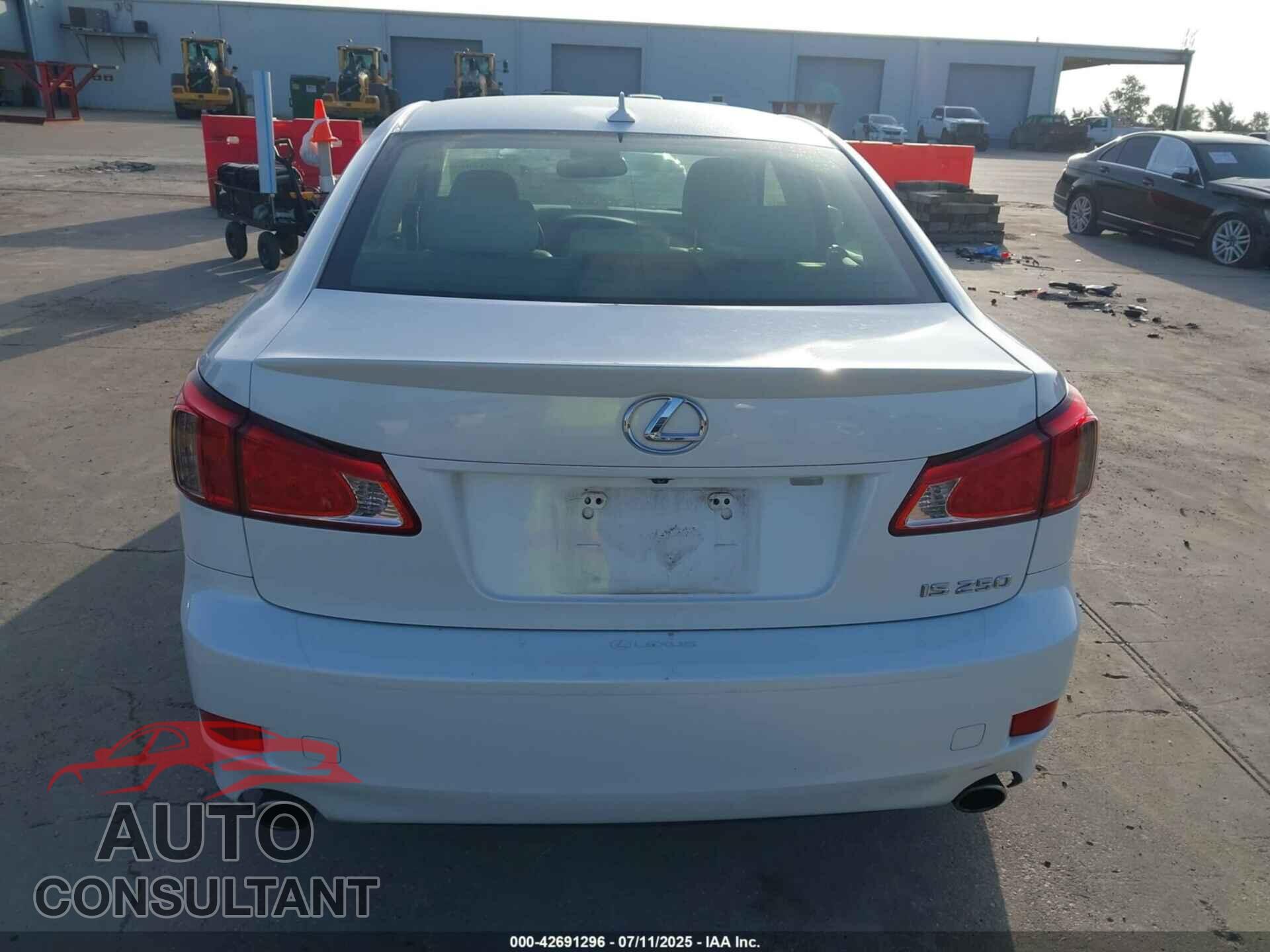 LEXUS IS 250 2012 - JTHBF5C26C5174890
