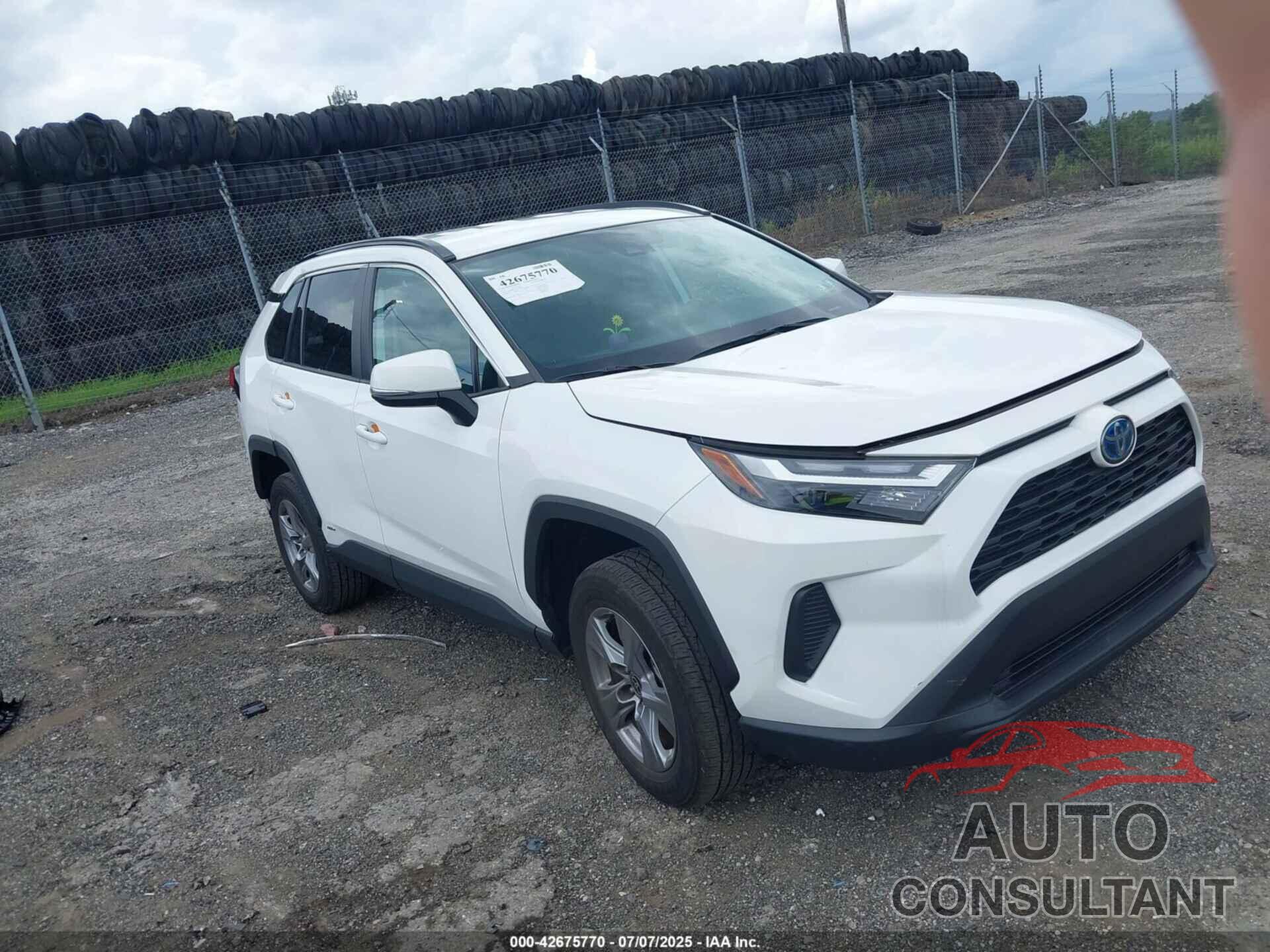TOYOTA RAV4 HYBRID 2022 - 4T3RWRFV9NU079135