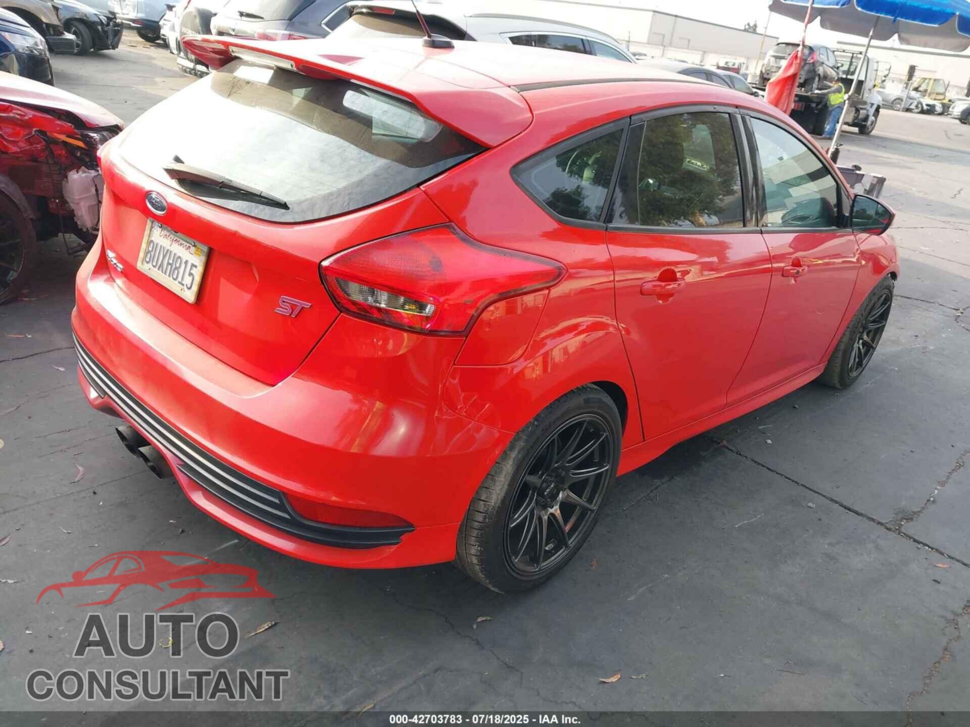 FORD FOCUS ST 2016 - 1FADP3L95GL310409