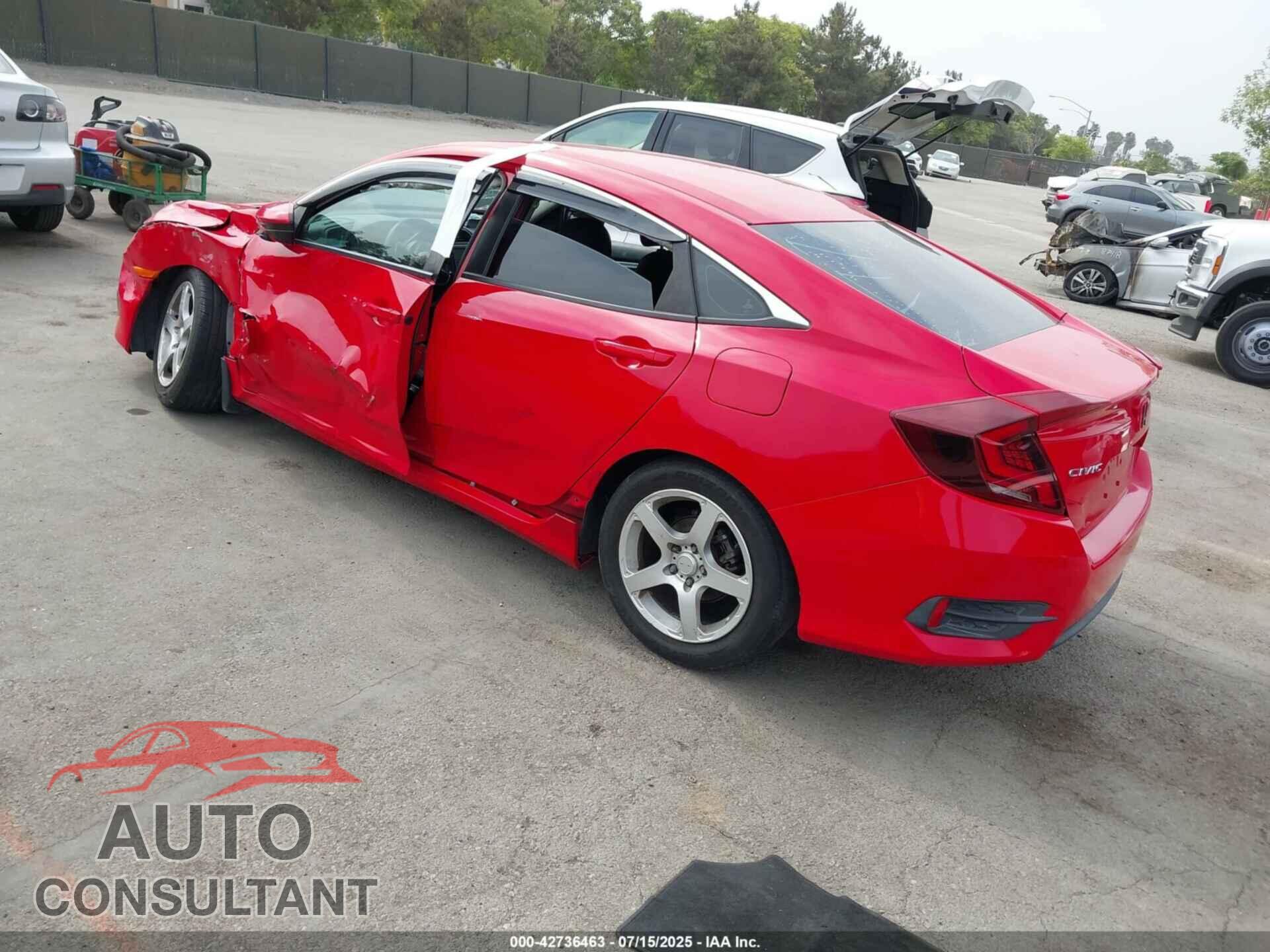 HONDA CIVIC 2016 - 2HGFC2F59GH539420