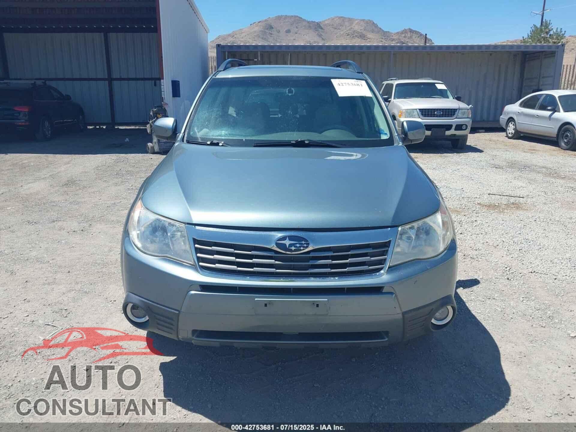 SUBARU FORESTER 2009 - JF2SH64689H743766