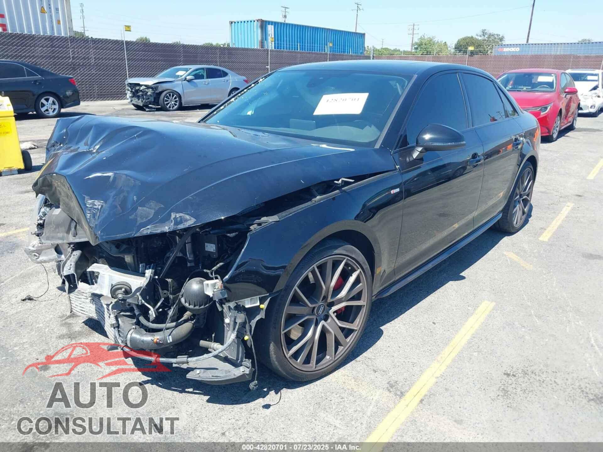 AUDI A4 2019 - WAUENAF41KN020039