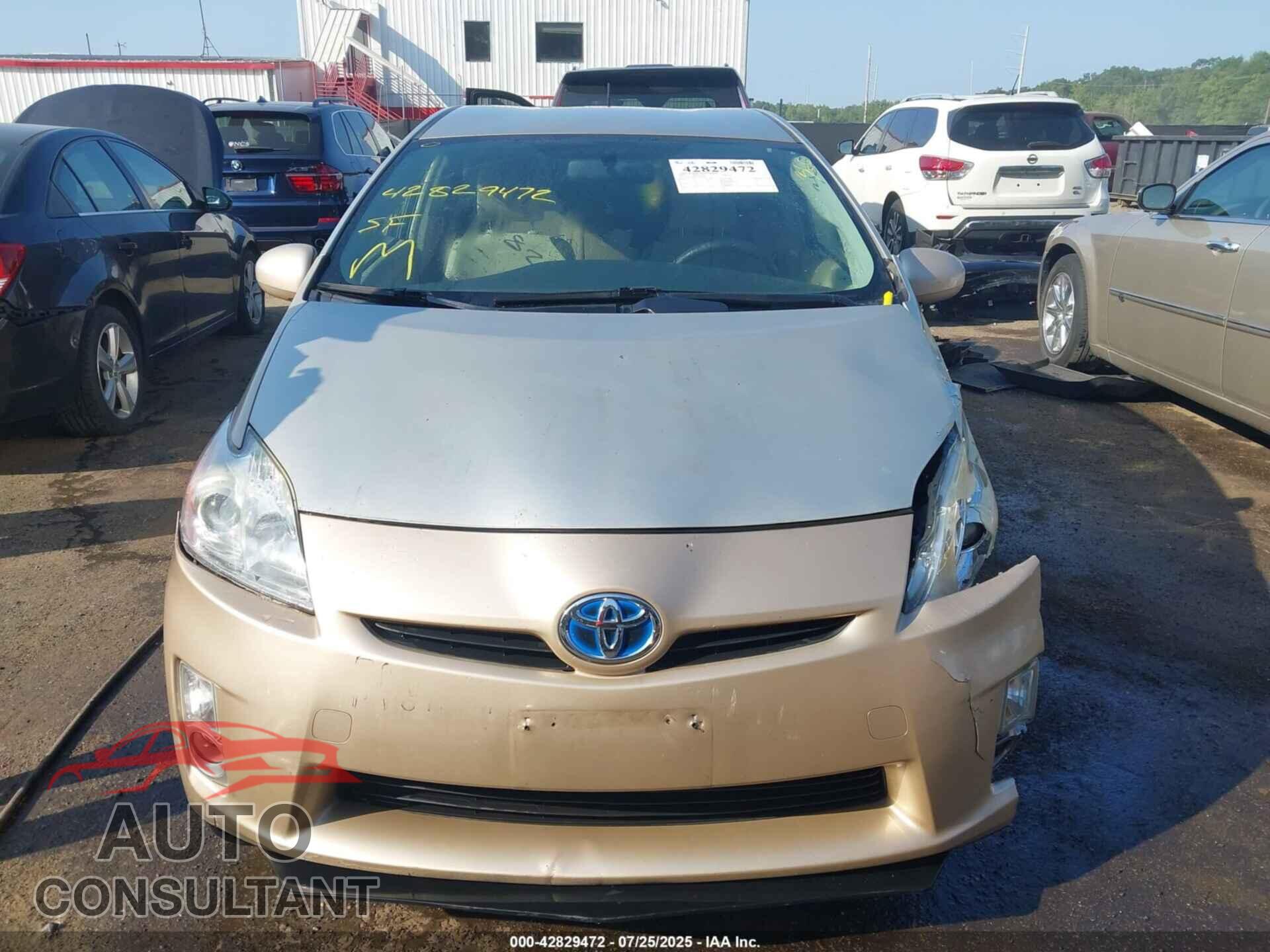 TOYOTA PRIUS 2010 - JTDKN3DU2A0110509