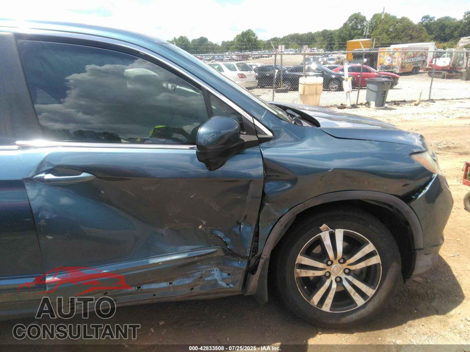 HONDA PILOT 2016 - 5FNYF5H5XGB032206