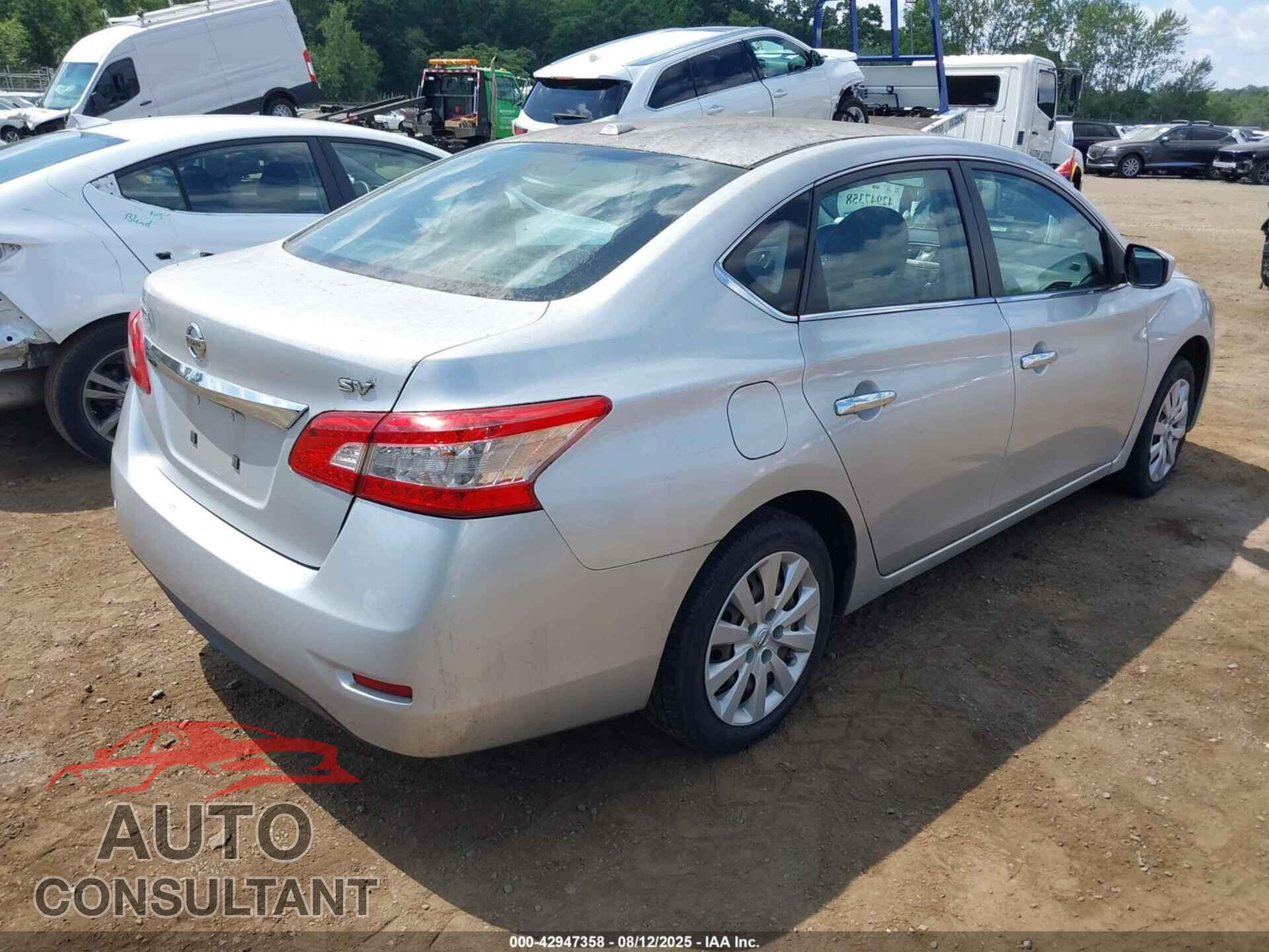 NISSAN SENTRA 2015 - 3N1AB7AP3FL634663