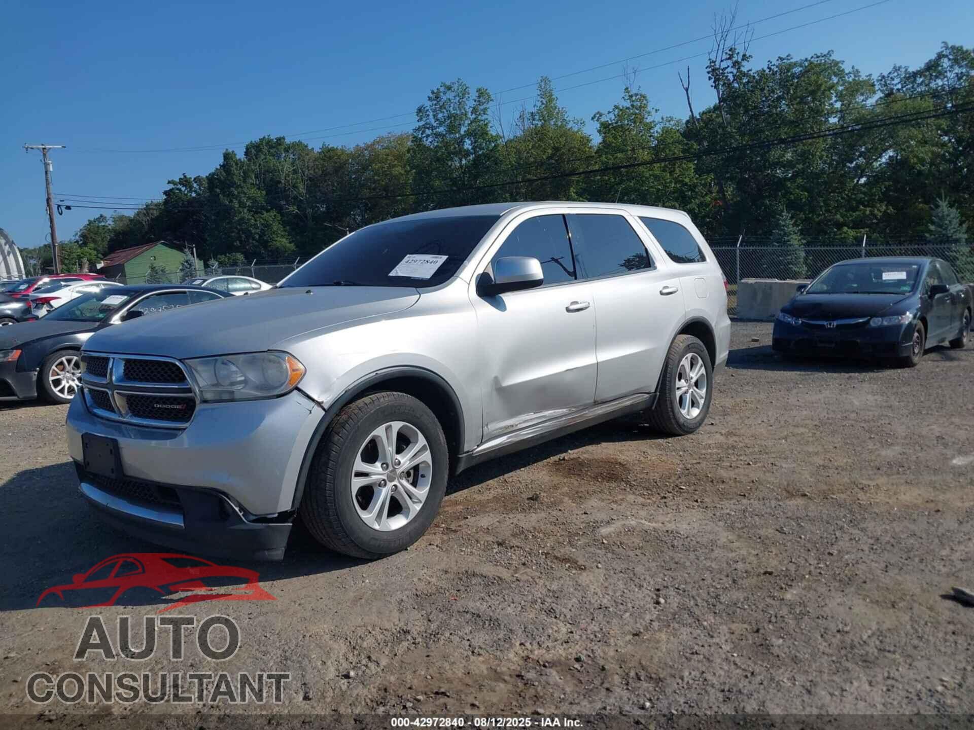 DODGE DURANGO 2013 - 1C4RDJAG0DC552633