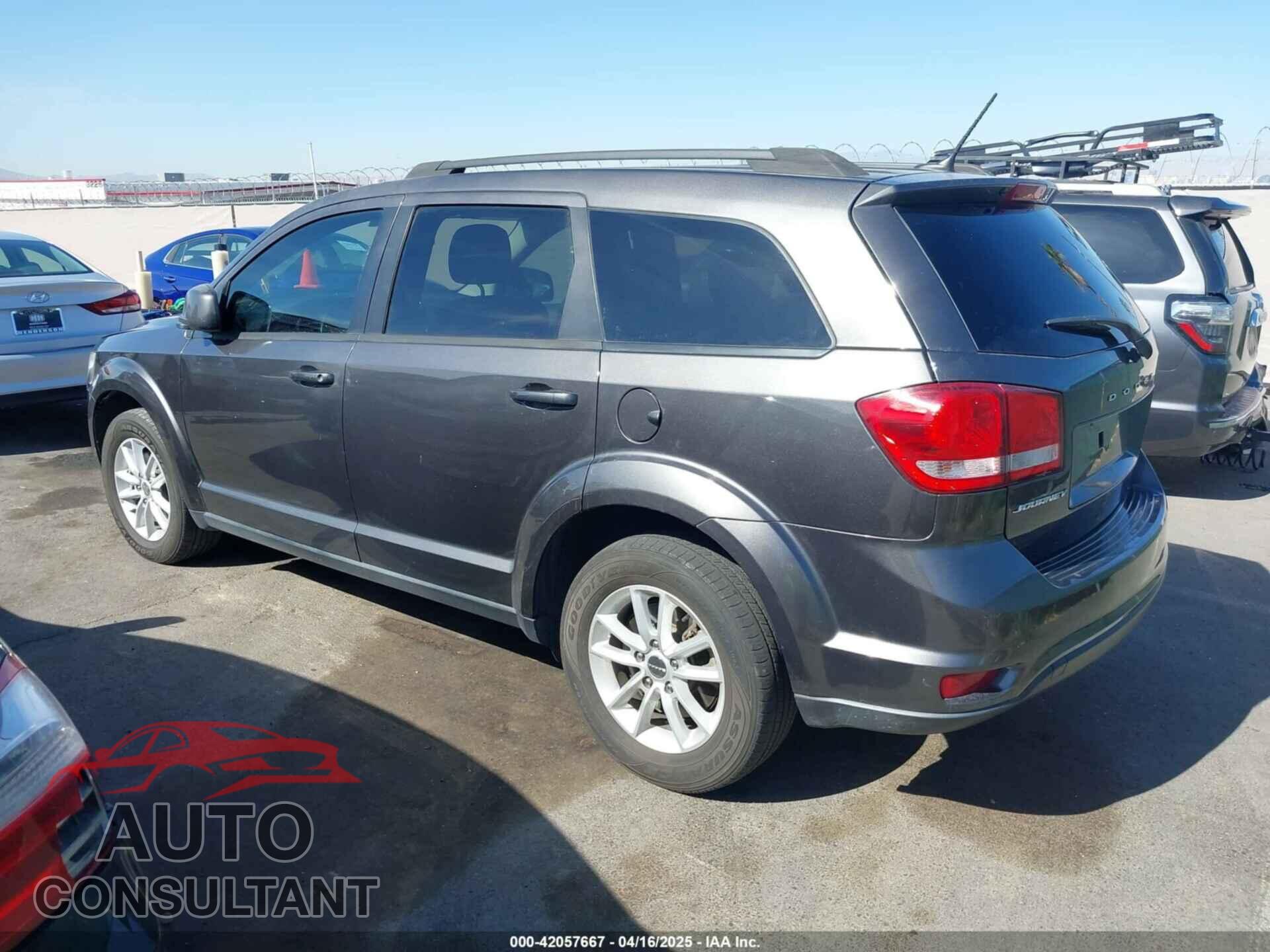 DODGE JOURNEY 2017 - 3C4PDCBBXHT506498