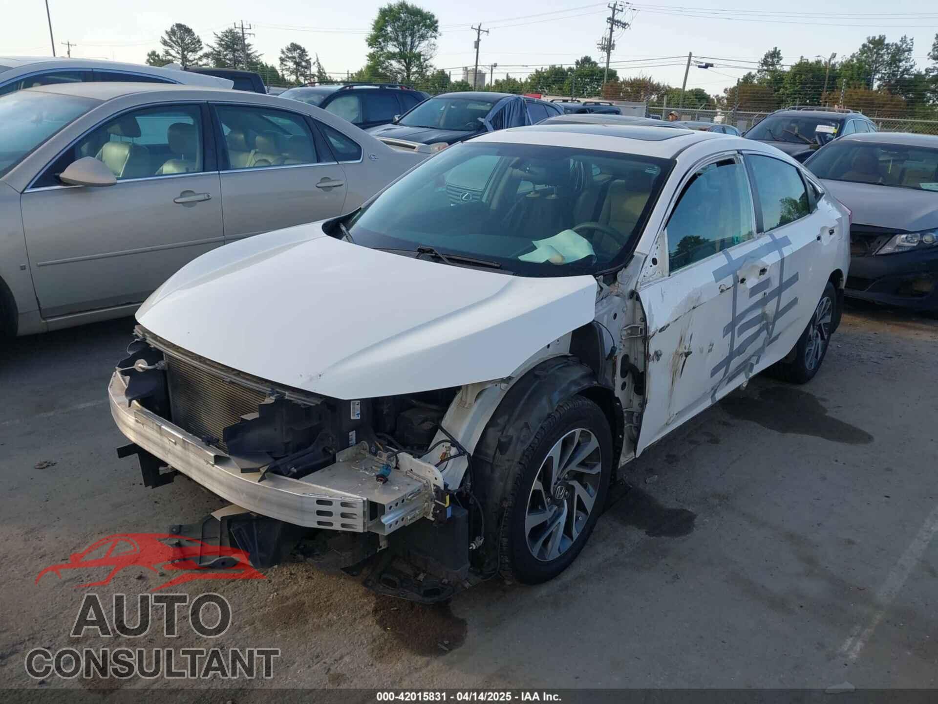 HONDA CIVIC 2016 - 19XFC2F73GE073530