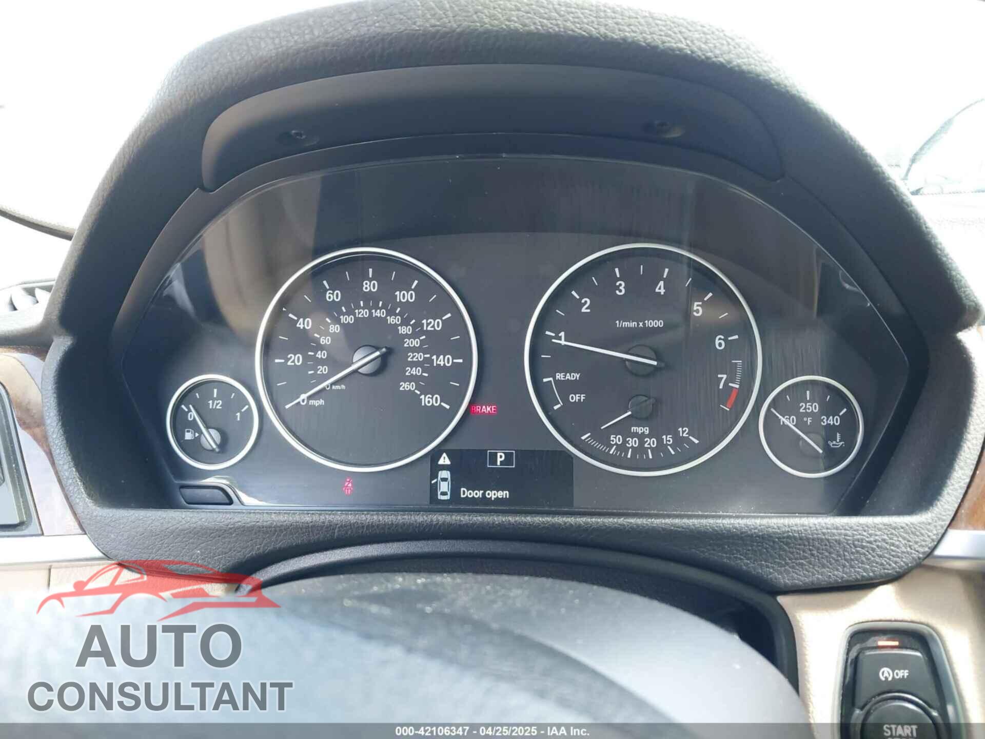 BMW 328I 2014 - WBA3A5G55ENP29448