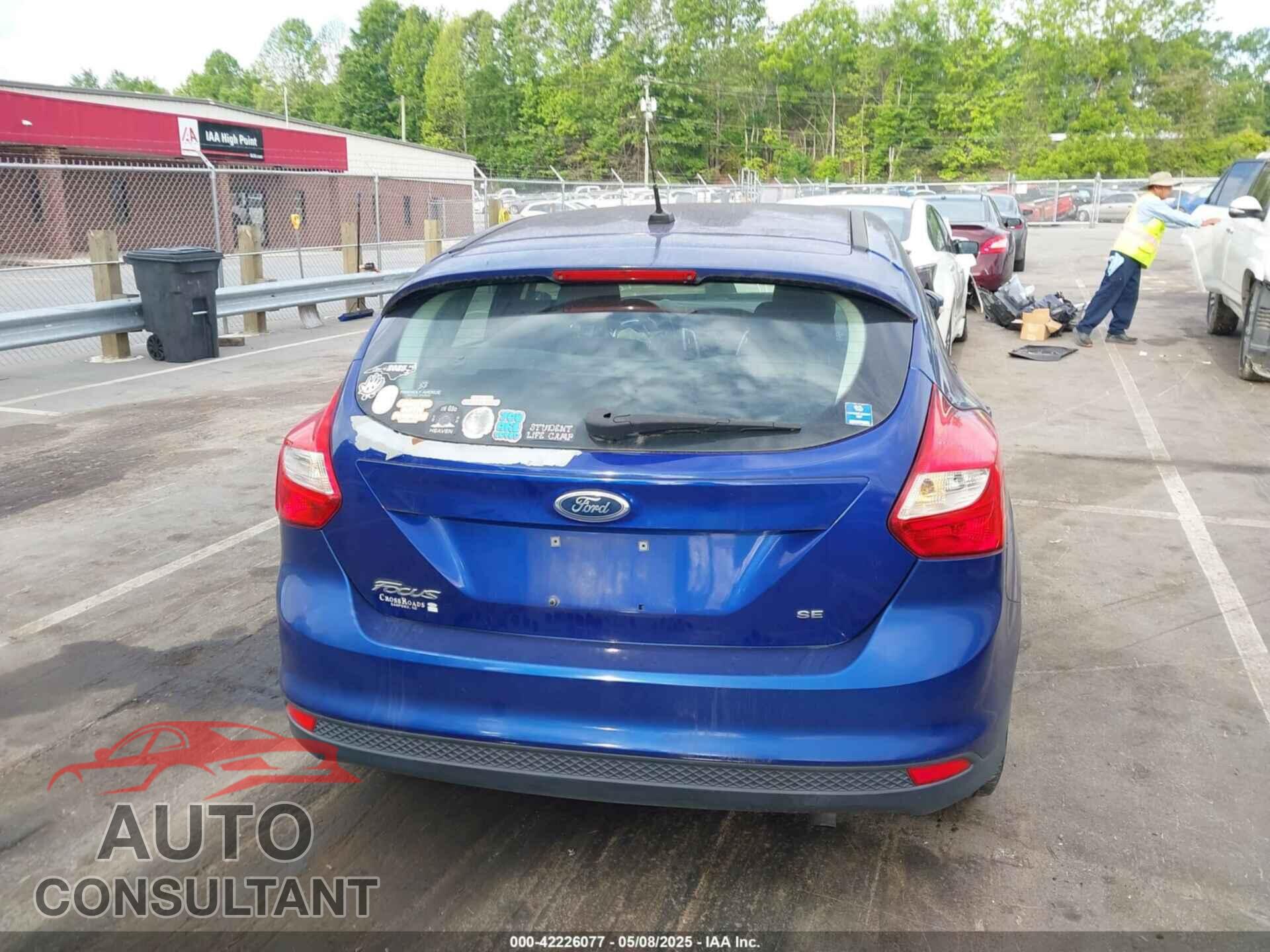 FORD FOCUS 2012 - 1FAHP3K20CL265976