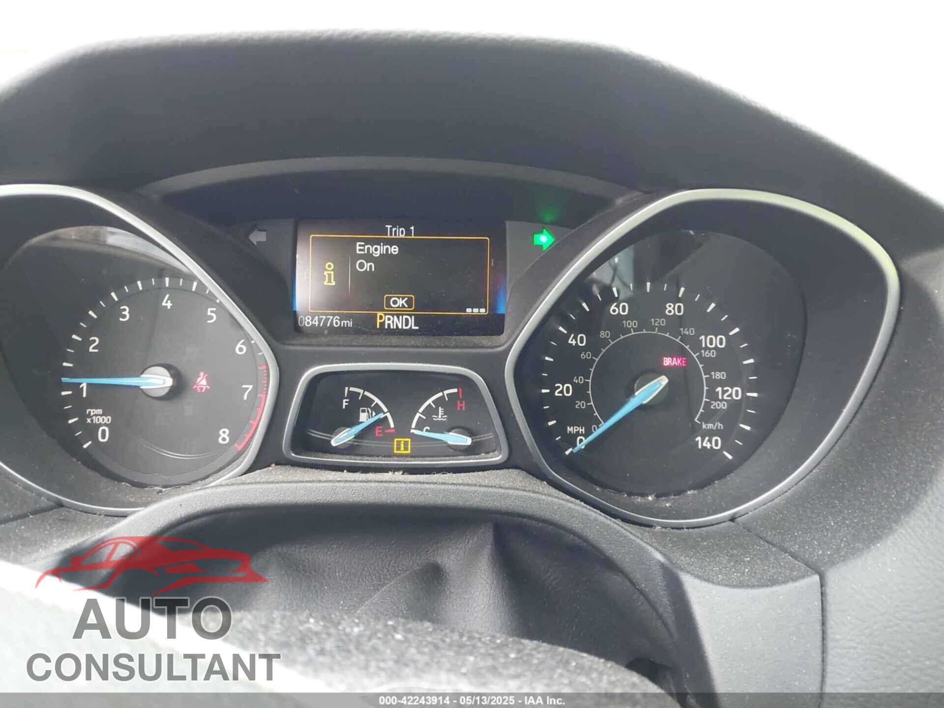FORD FOCUS 2016 - 1FADP3E25GL385045