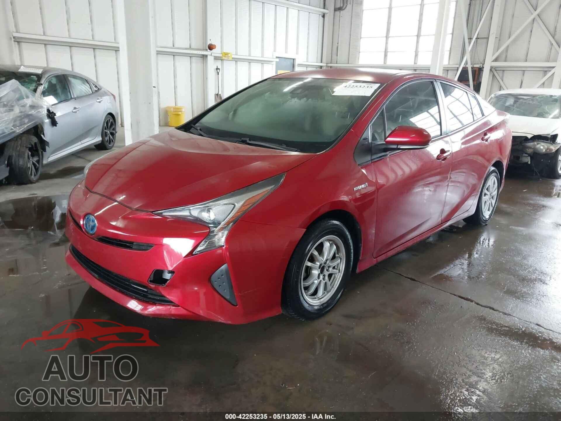 TOYOTA PRIUS 2017 - JTDKBRFU6H3535264