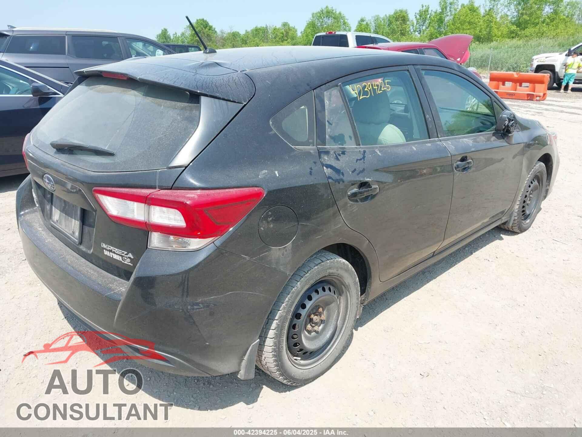 SUBARU IMPREZA 2019 - 4S3GTAA61K3738762