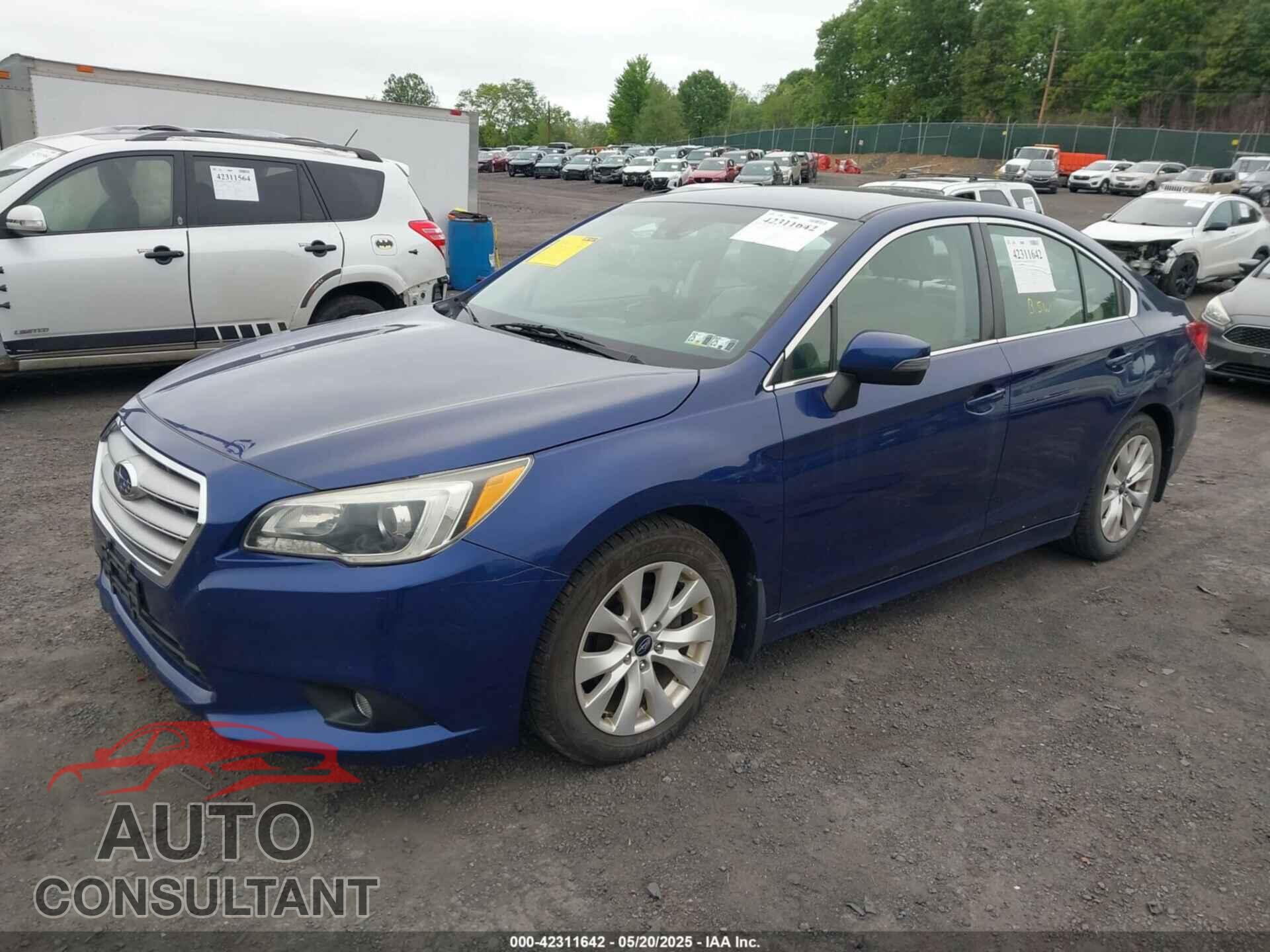 SUBARU LEGACY 2017 - 4S3BNAF68H3031311