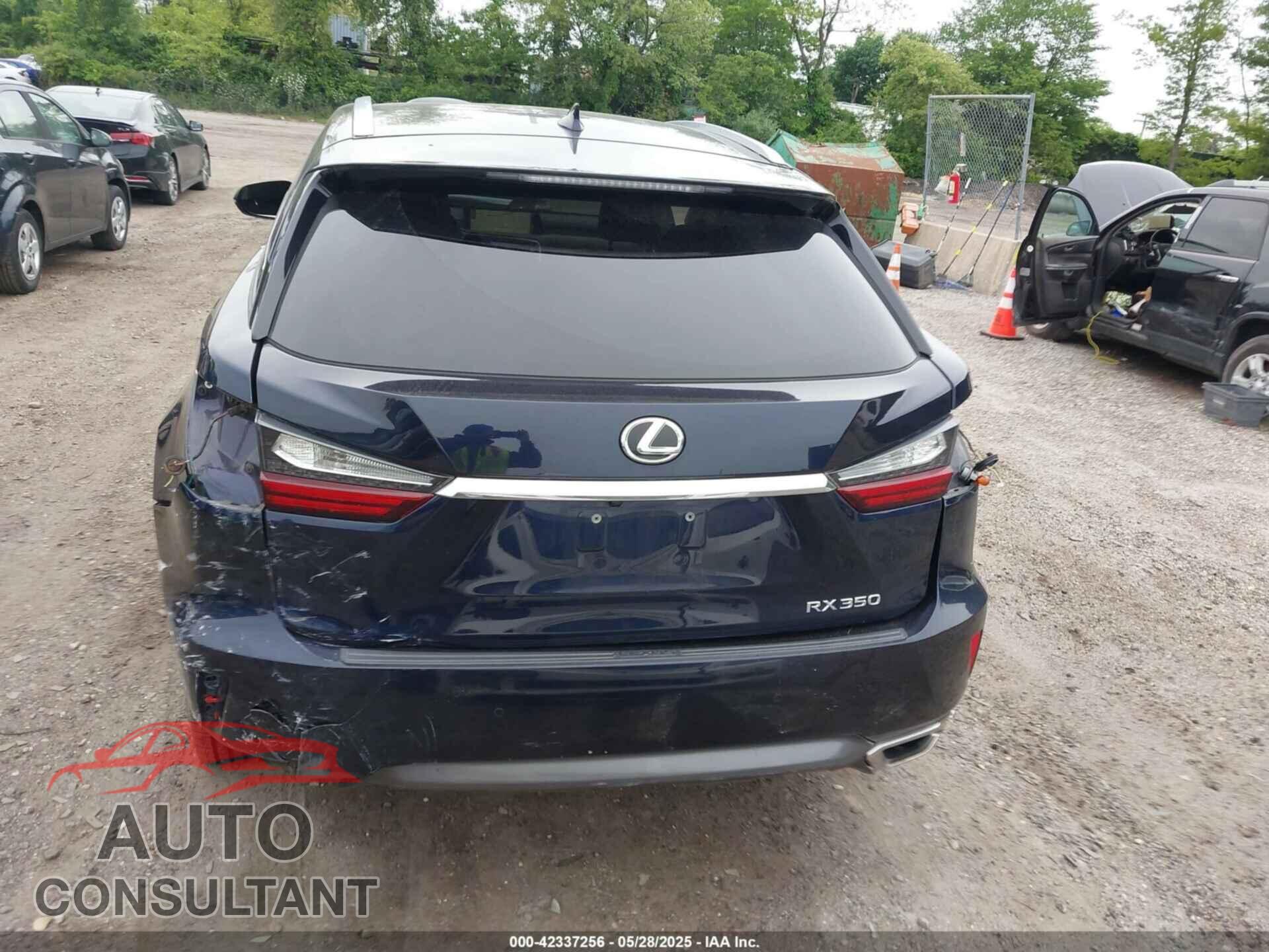LEXUS RX 350 2017 - 2T2BZMCA4HC128149