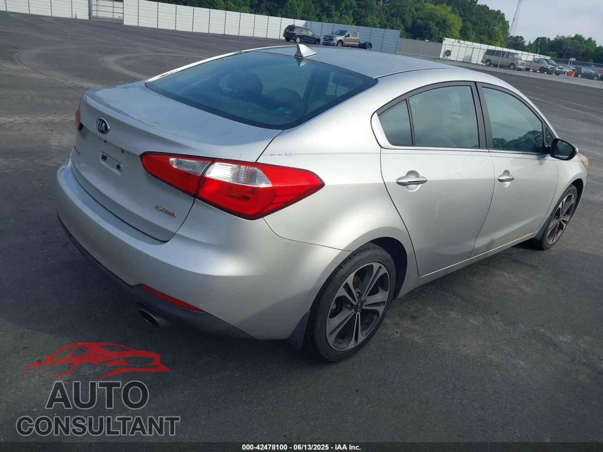 KIA FORTE 2014 - KNAFX4A87E5156626