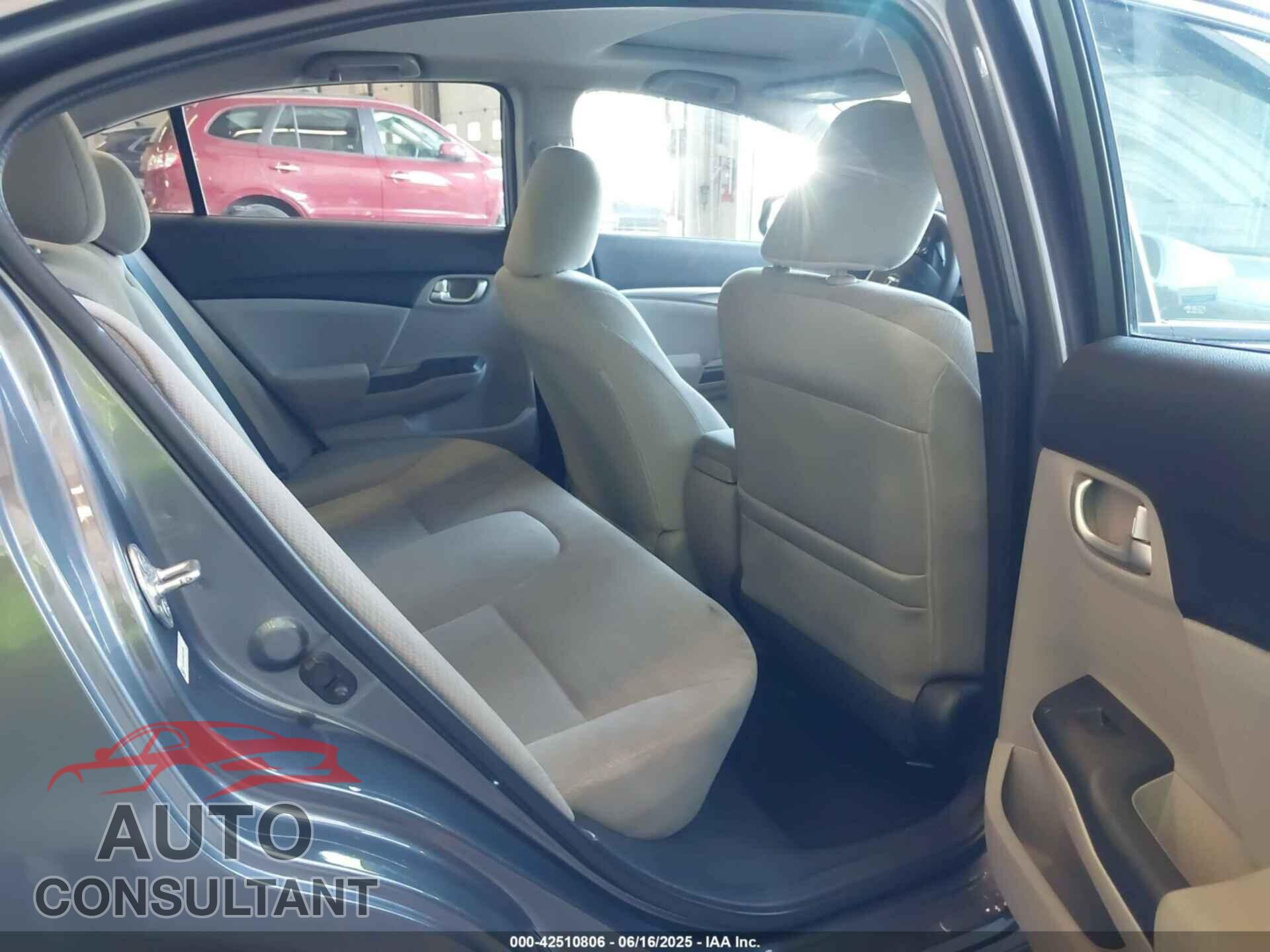 HONDA CIVIC 2013 - 19XFB2F85DE251980
