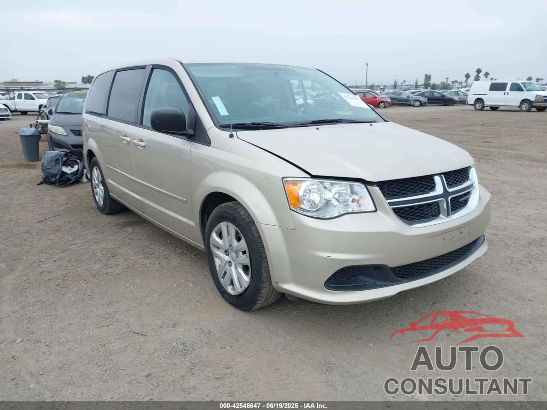 DODGE GRAND CARAVAN 2016 - 2C4RDGBG7GR130419