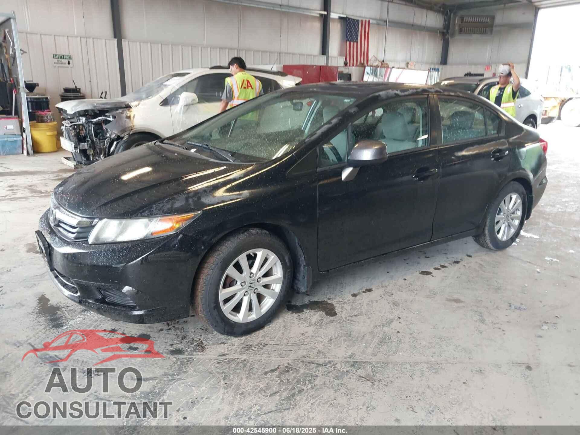 HONDA CIVIC 2012 - 2HGFB2F83CH524886