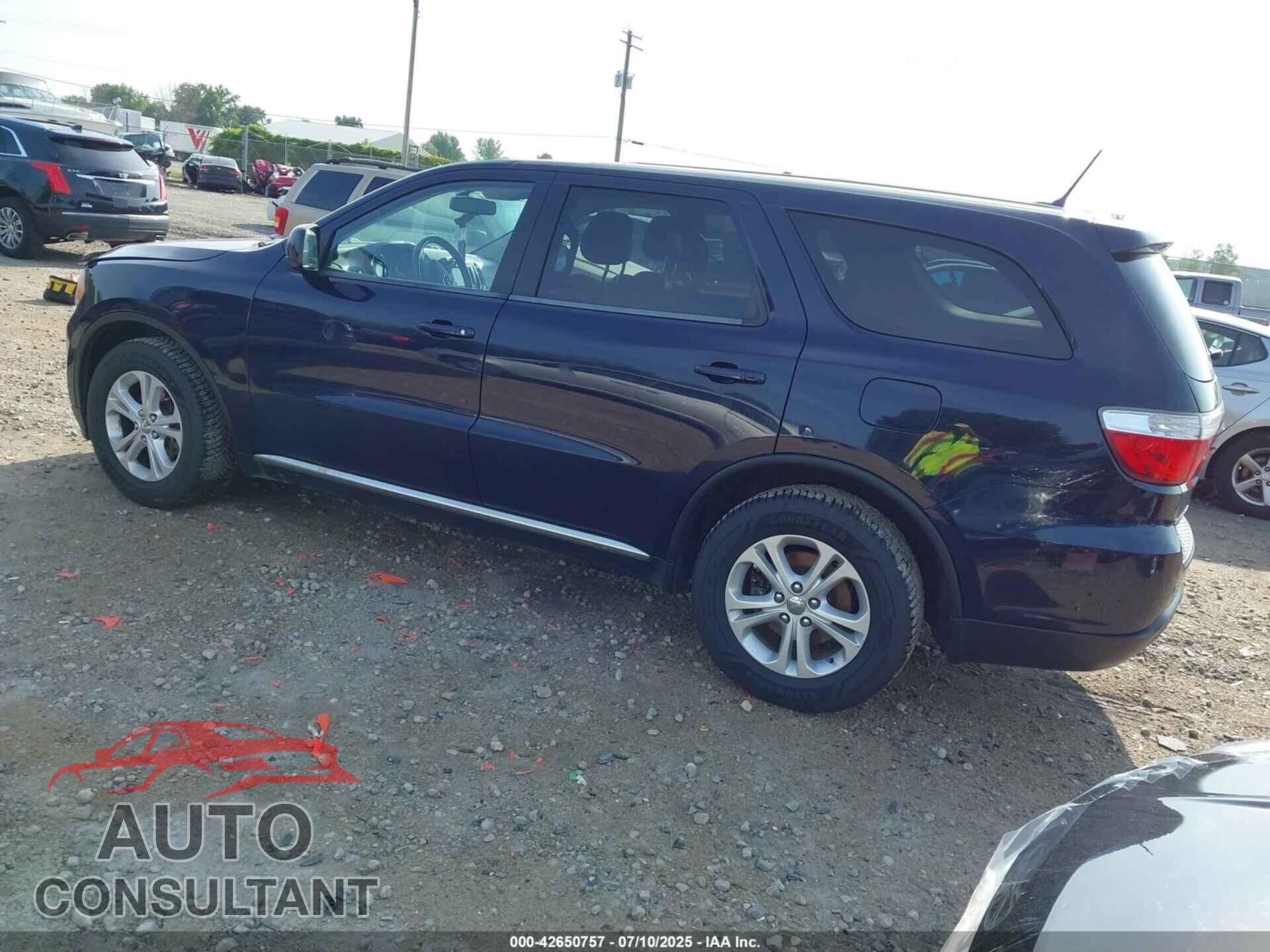 DODGE DURANGO 2013 - 1C4RDJAG9DC693832