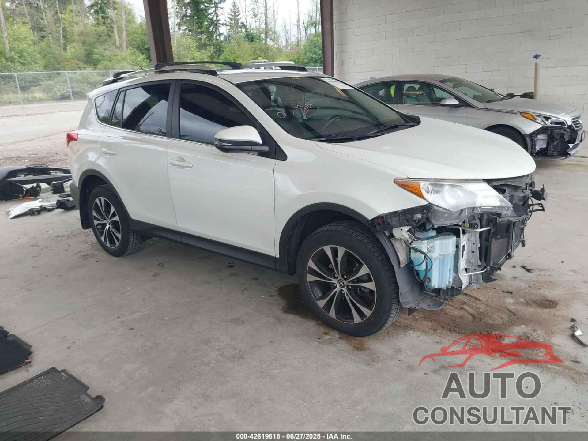 TOYOTA RAV4 2015 - 2T3DFREV5FW329757