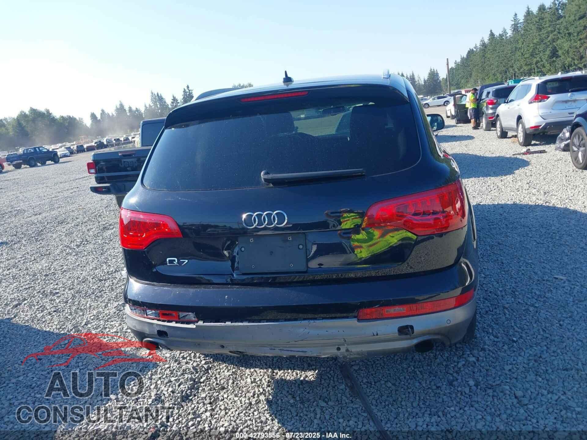 AUDI Q7 2012 - WA1CGAFE3CD009493
