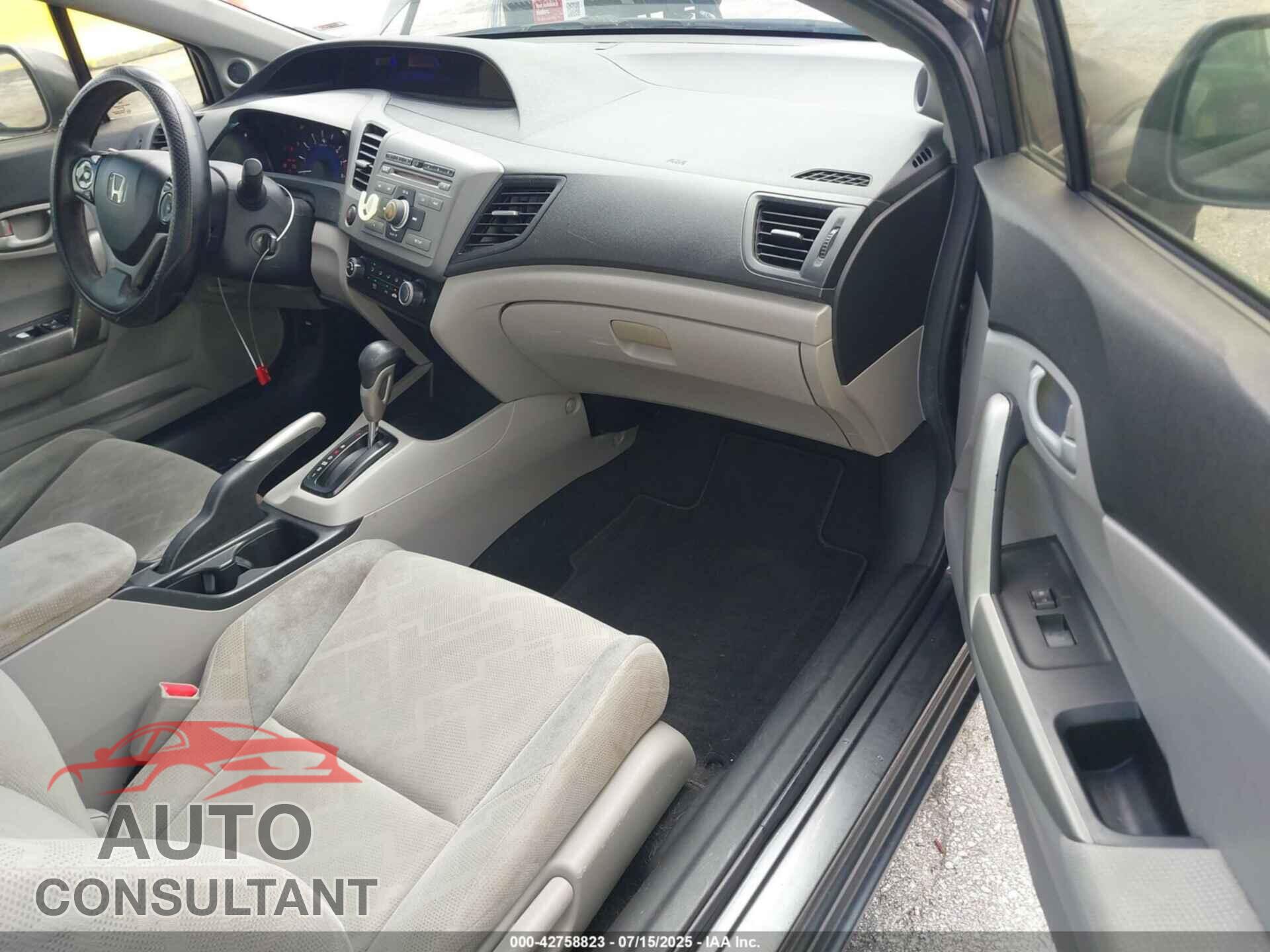 HONDA CIVIC 2012 - 2HGFG3B5XCH505996