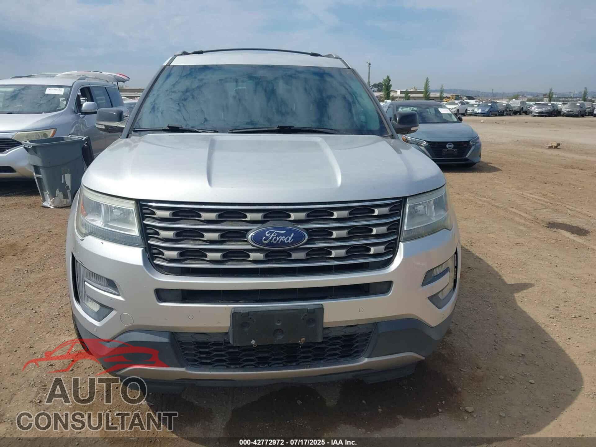 FORD EXPLORER 2017 - 1FM5K8D86HGA12151