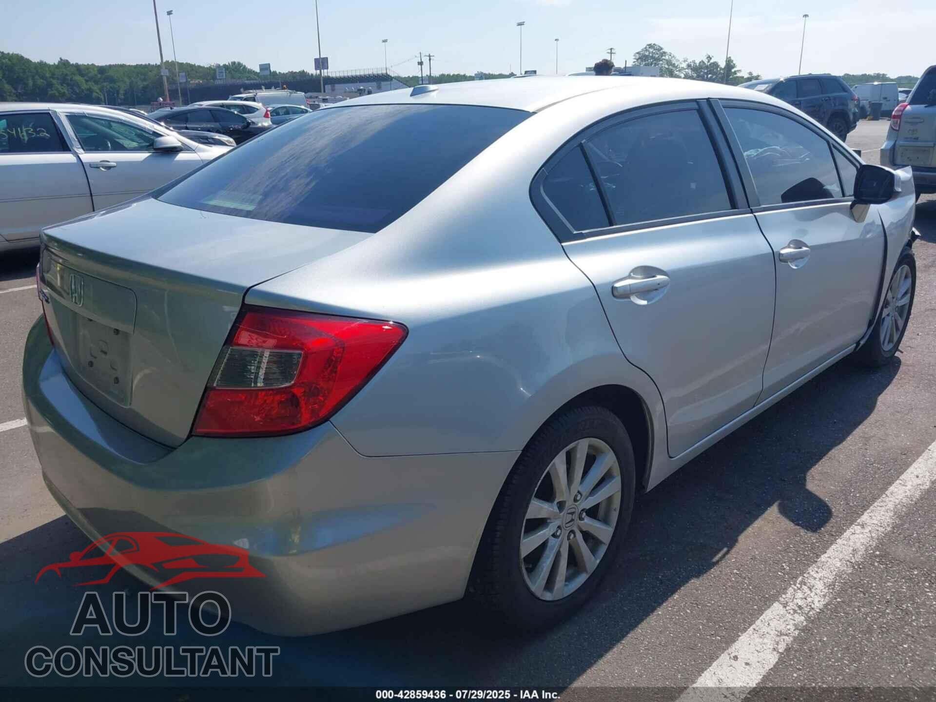 HONDA CIVIC 2012 - 2HGFB2F83CH554549