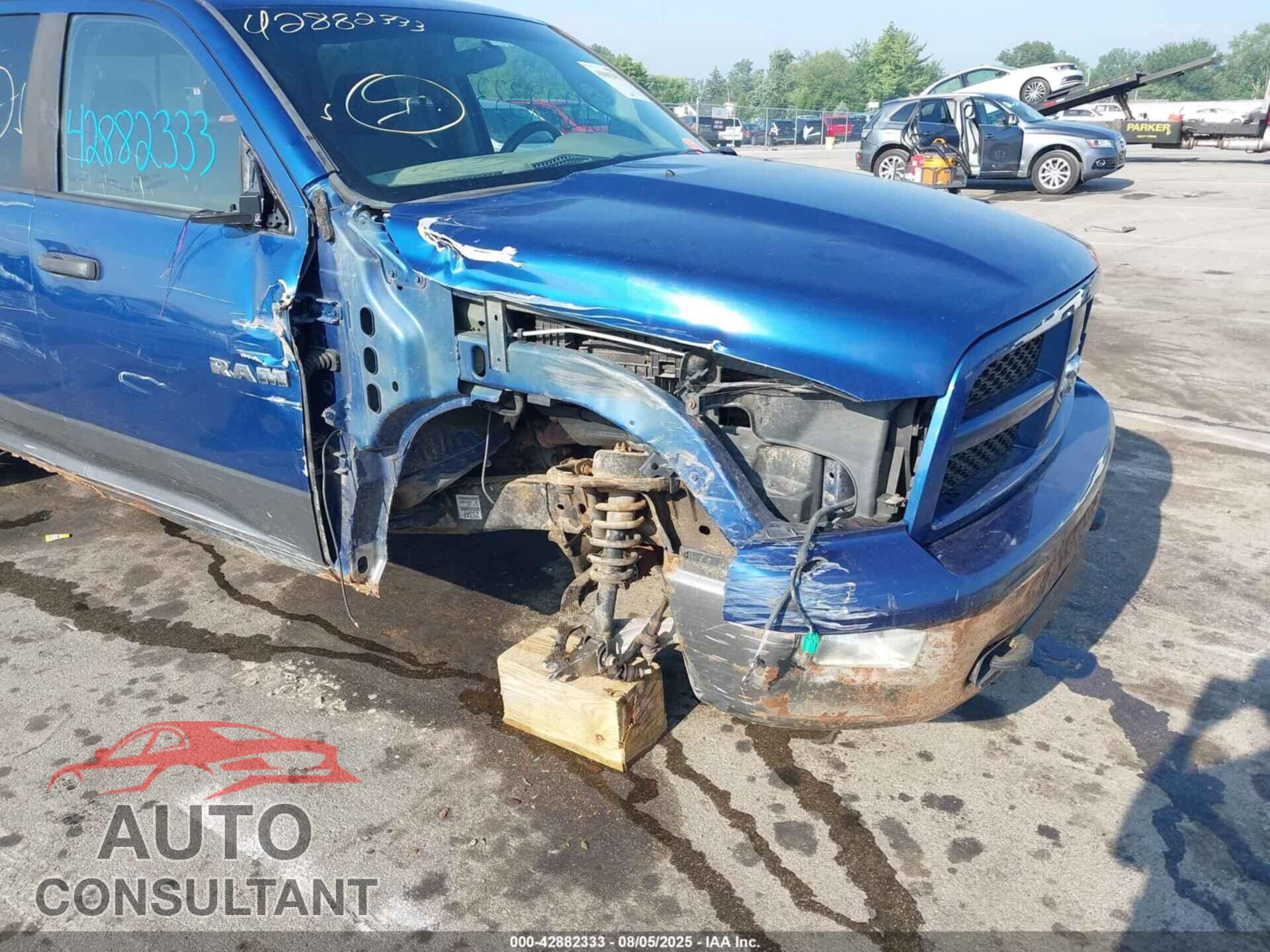DODGE RAM 1500 2009 - 1D3HV13T99S778872