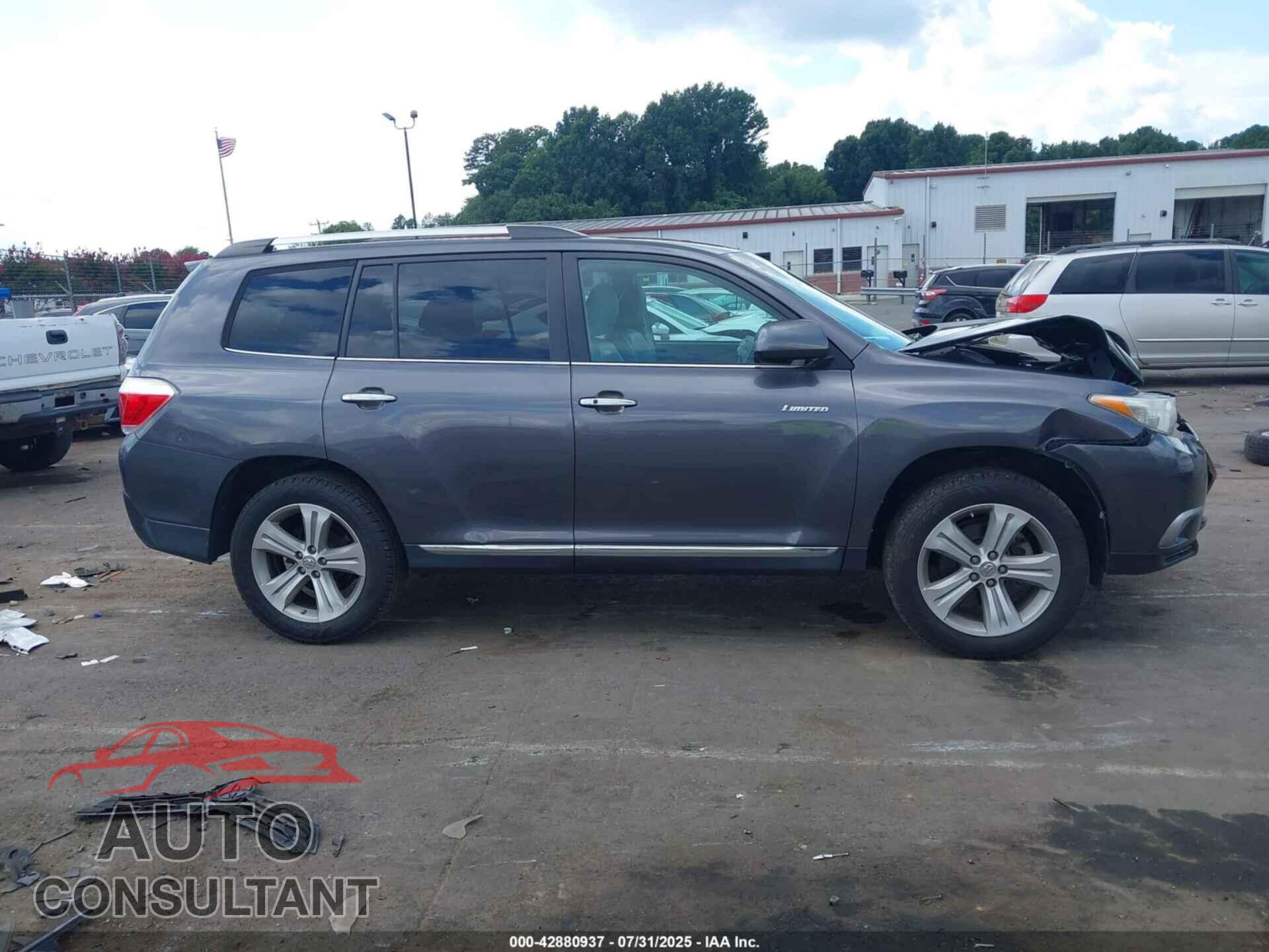 TOYOTA HIGHLANDER 2012 - 5TDYK3EH4CS085164