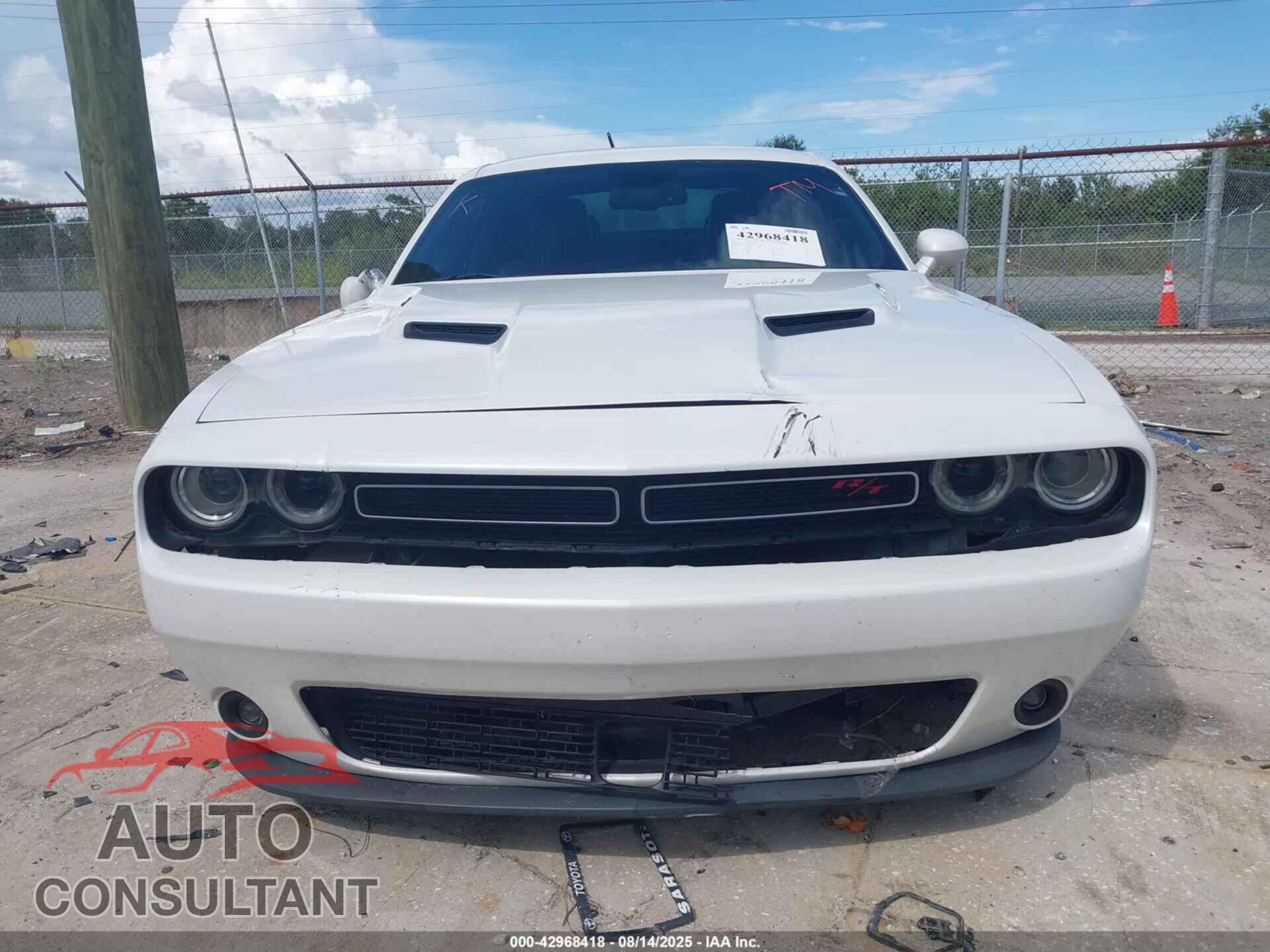 DODGE CHALLENGER 2015 - 2C3CDZBT0FH924122
