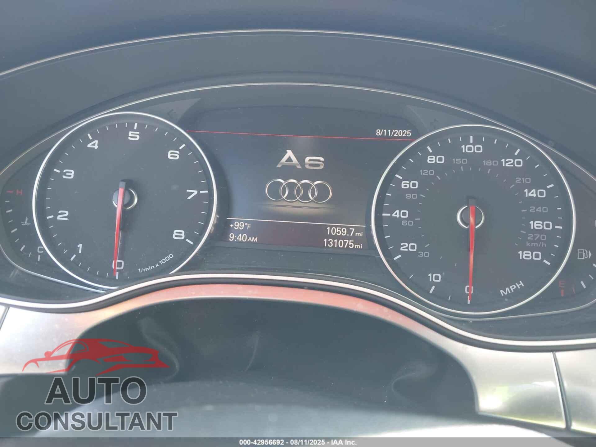 AUDI A6 2013 - WAUDFAFC5DN008656