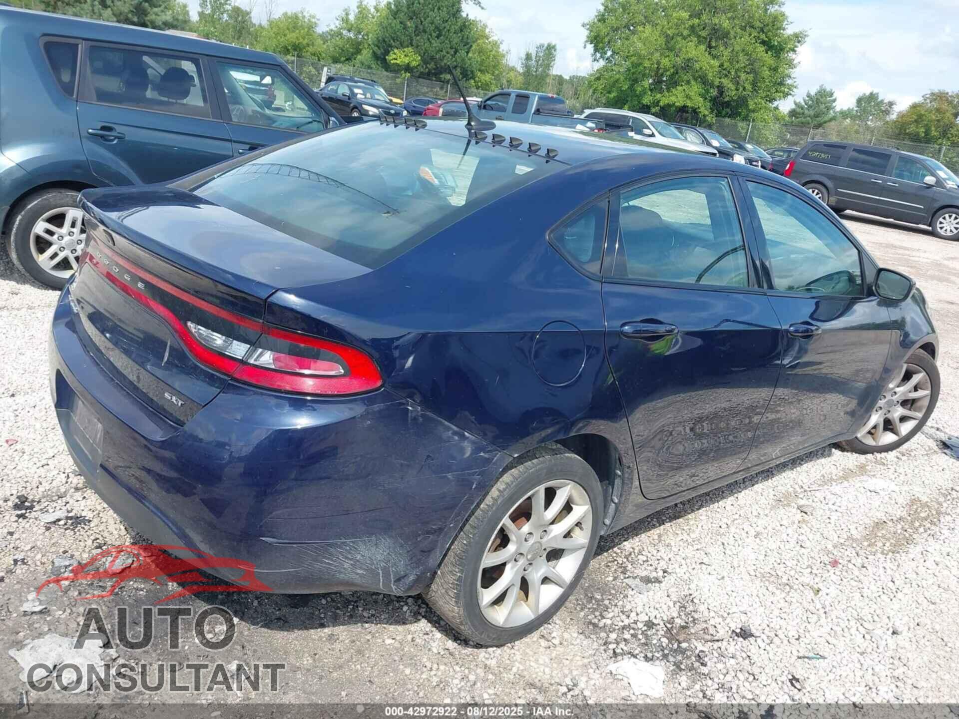 DODGE DART 2013 - 1C3CDFBA0DD267412