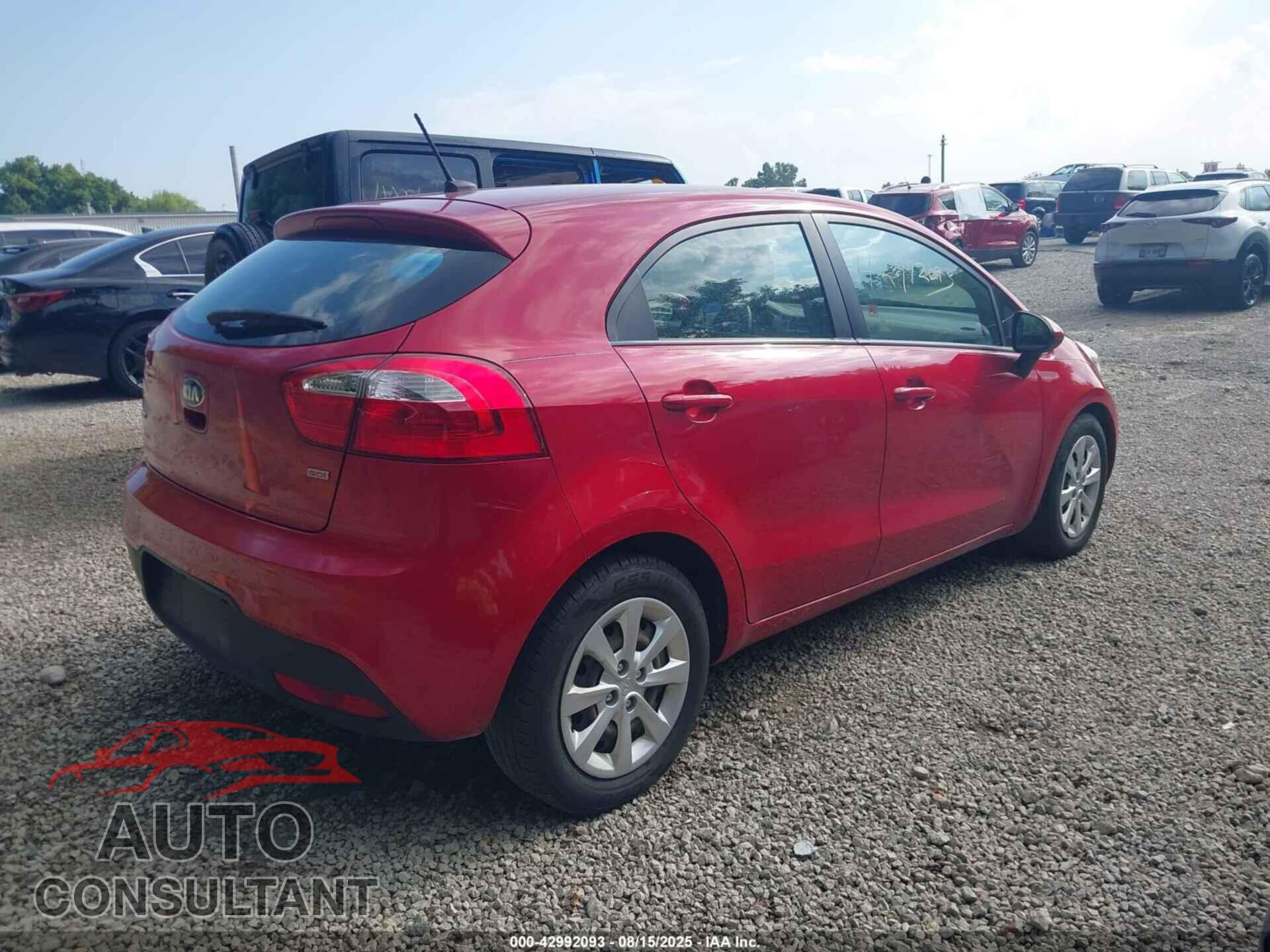 KIA RIO 2013 - KNADM5A31D6186935
