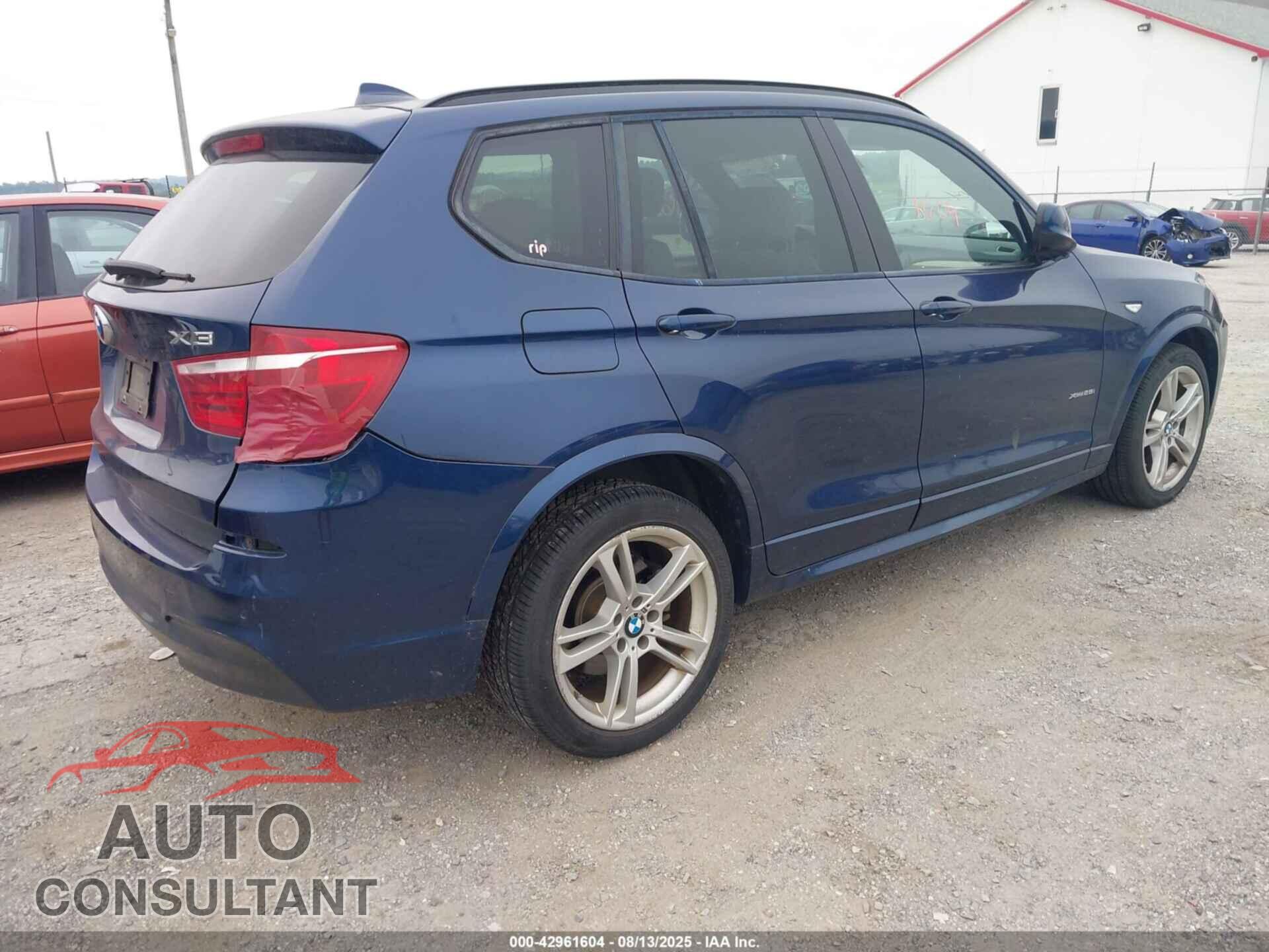 BMW X3 2013 - 5UXWX9C52D0A31405