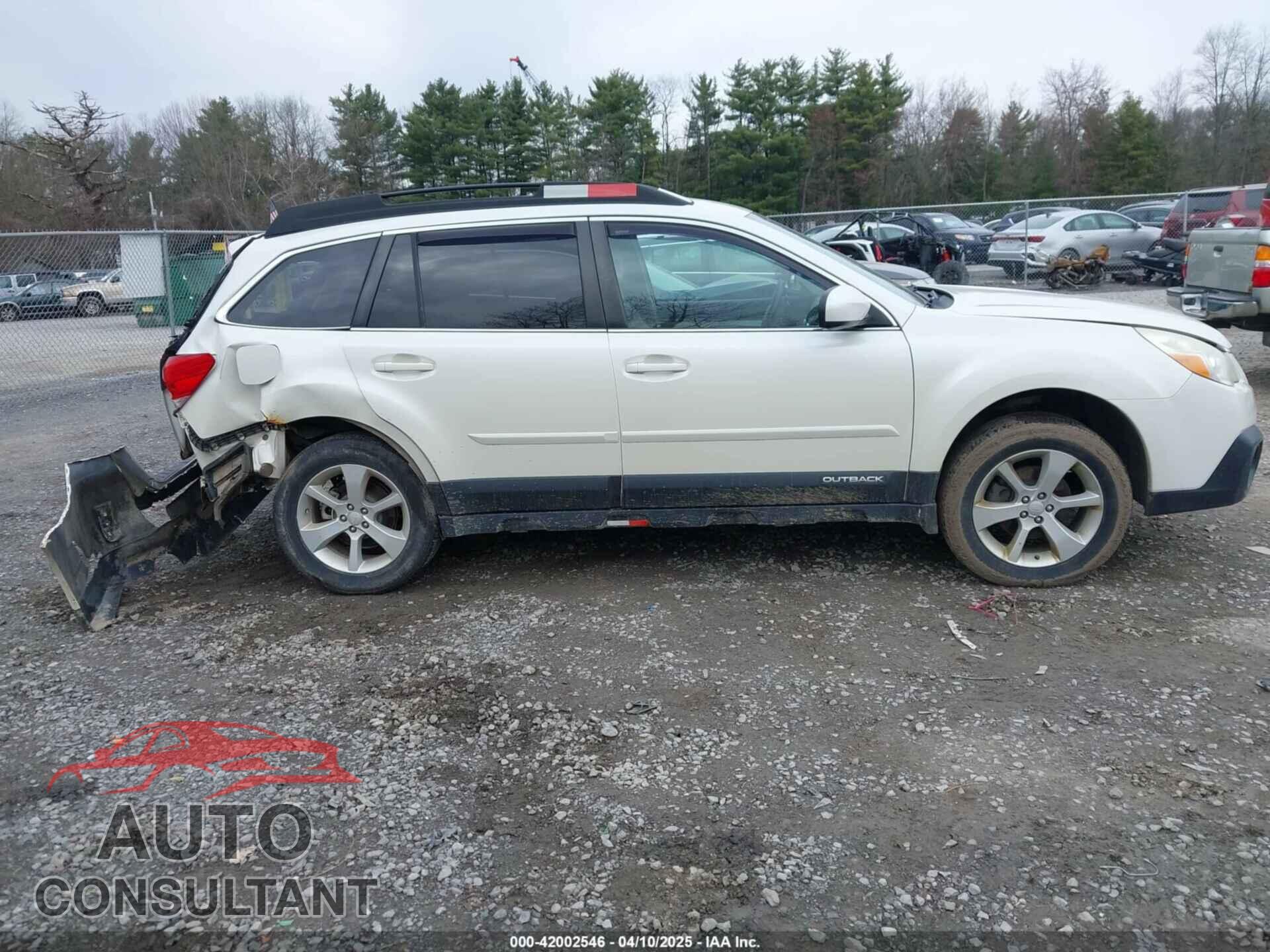 SUBARU OUTBACK 2013 - 4S4BRBCC3D3201889