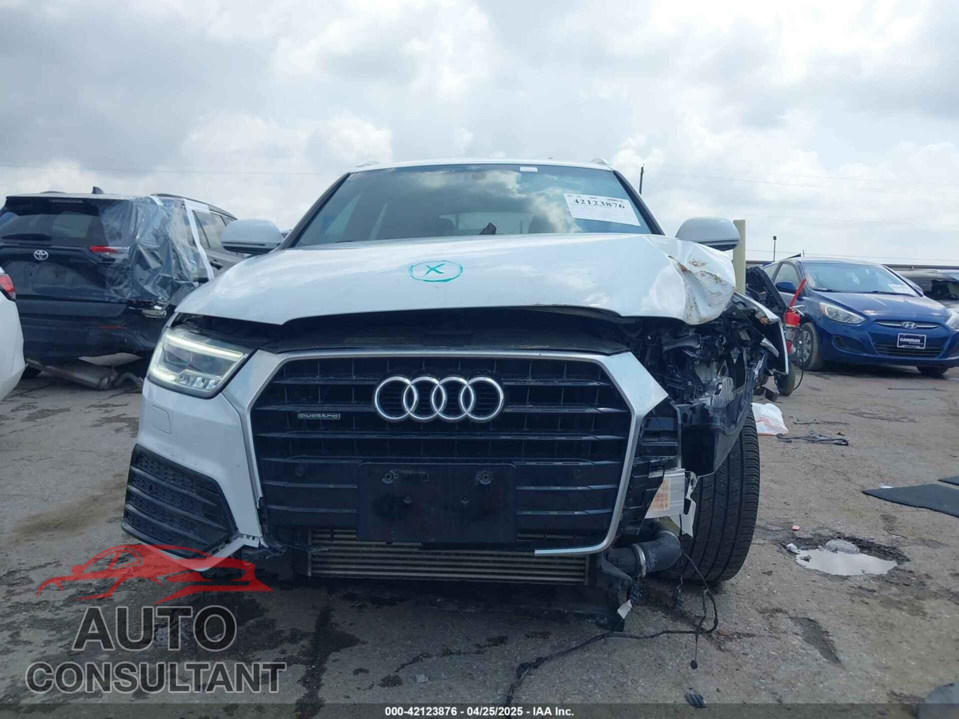 AUDI Q3 2016 - WA1GFCFS1GR024881