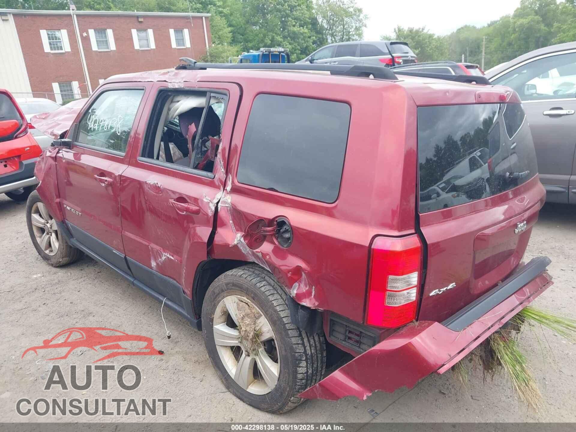 JEEP PATRIOT 2012 - 1C4NJRBB0CD525417