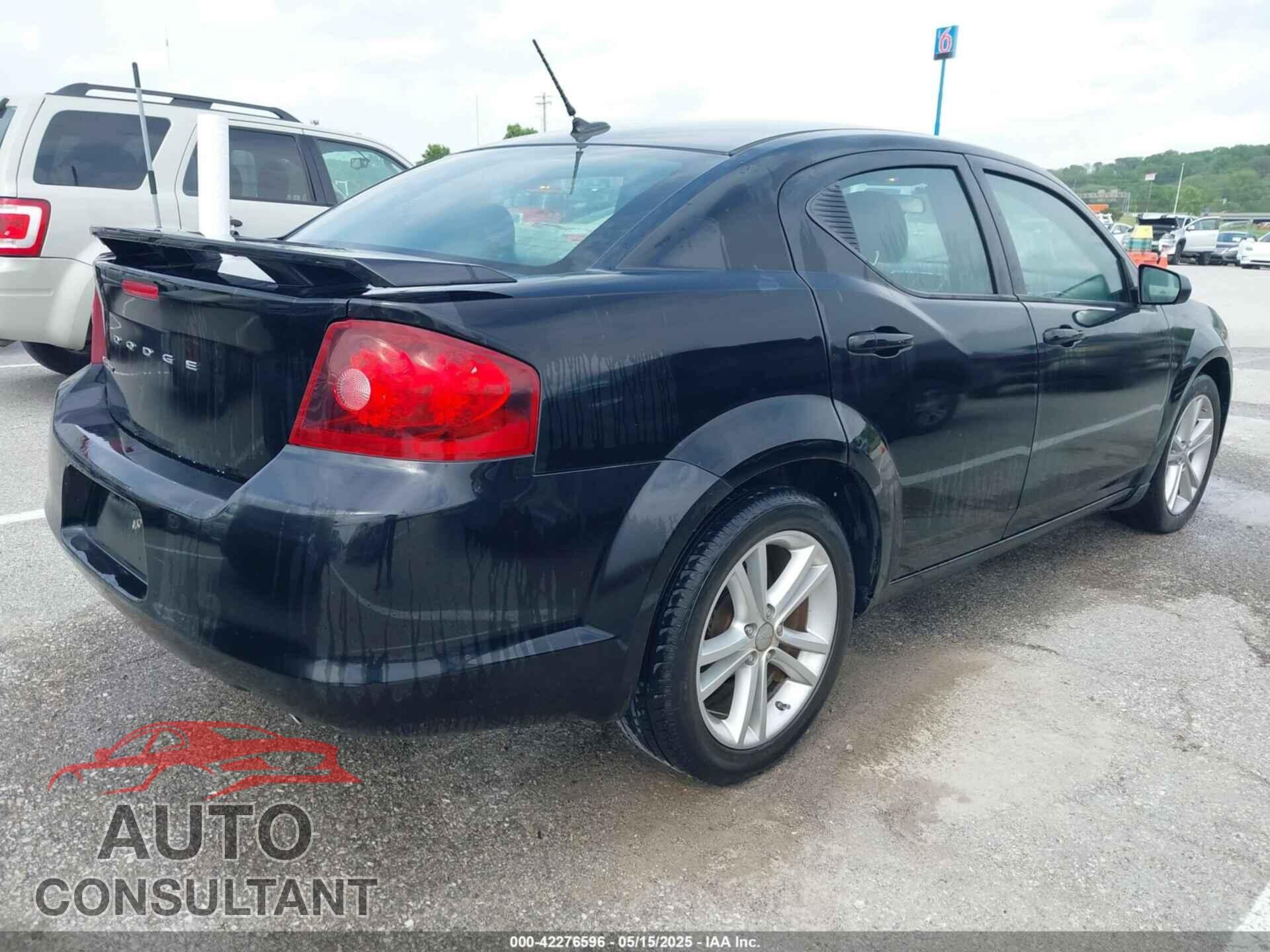 DODGE AVENGER 2013 - 1C3CDZAG3DN756033