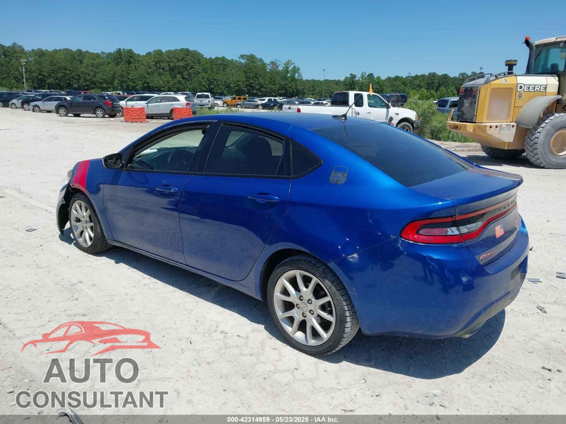 DODGE DART 2013 - 1C3CDFBA5DD303546