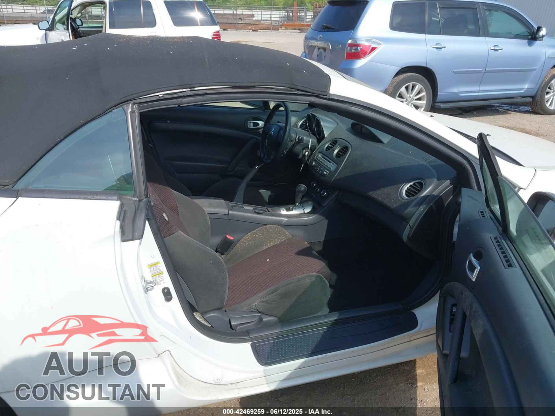 MITSUBISHI ECLIPSE SPYDER 2009 - 4A3AL25F49E011729